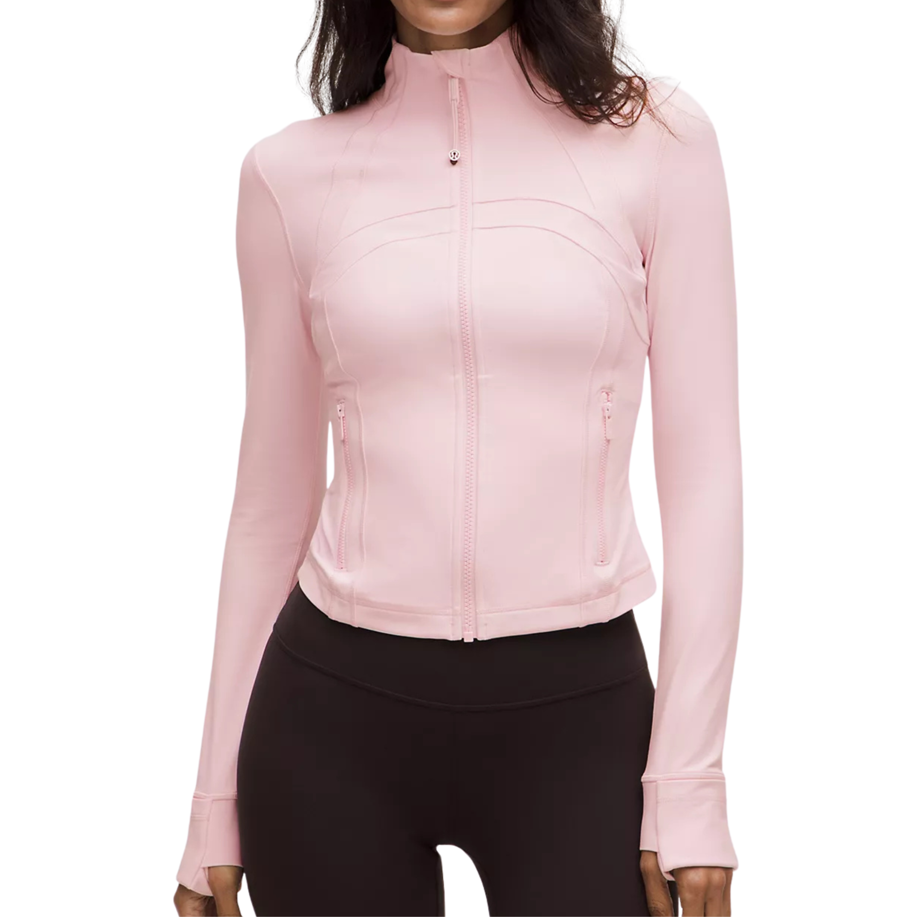Lululemon Define Cropped Jacket - Blissful Pink