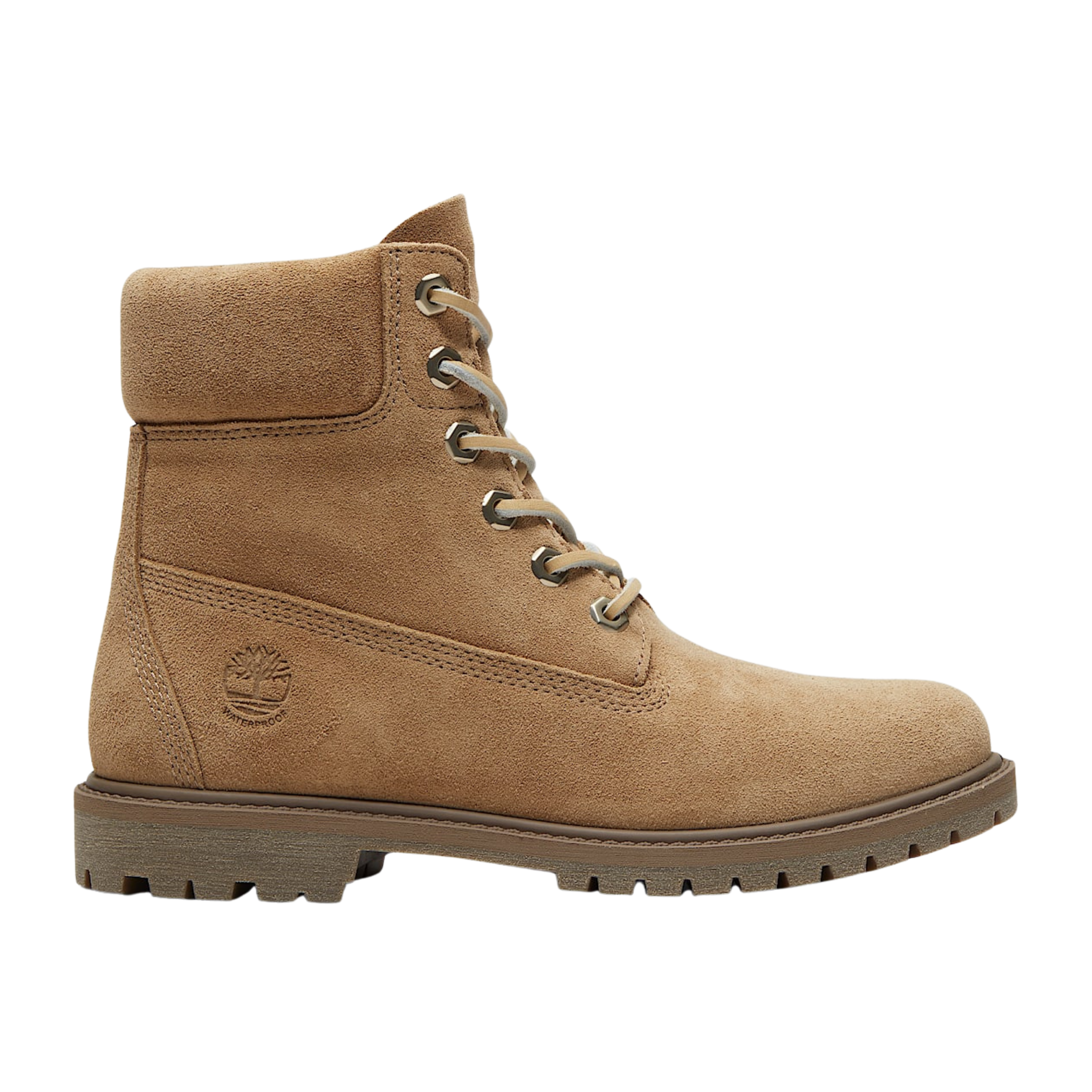 Timberland Women Premium 6-In Waterproof - Beige Suede