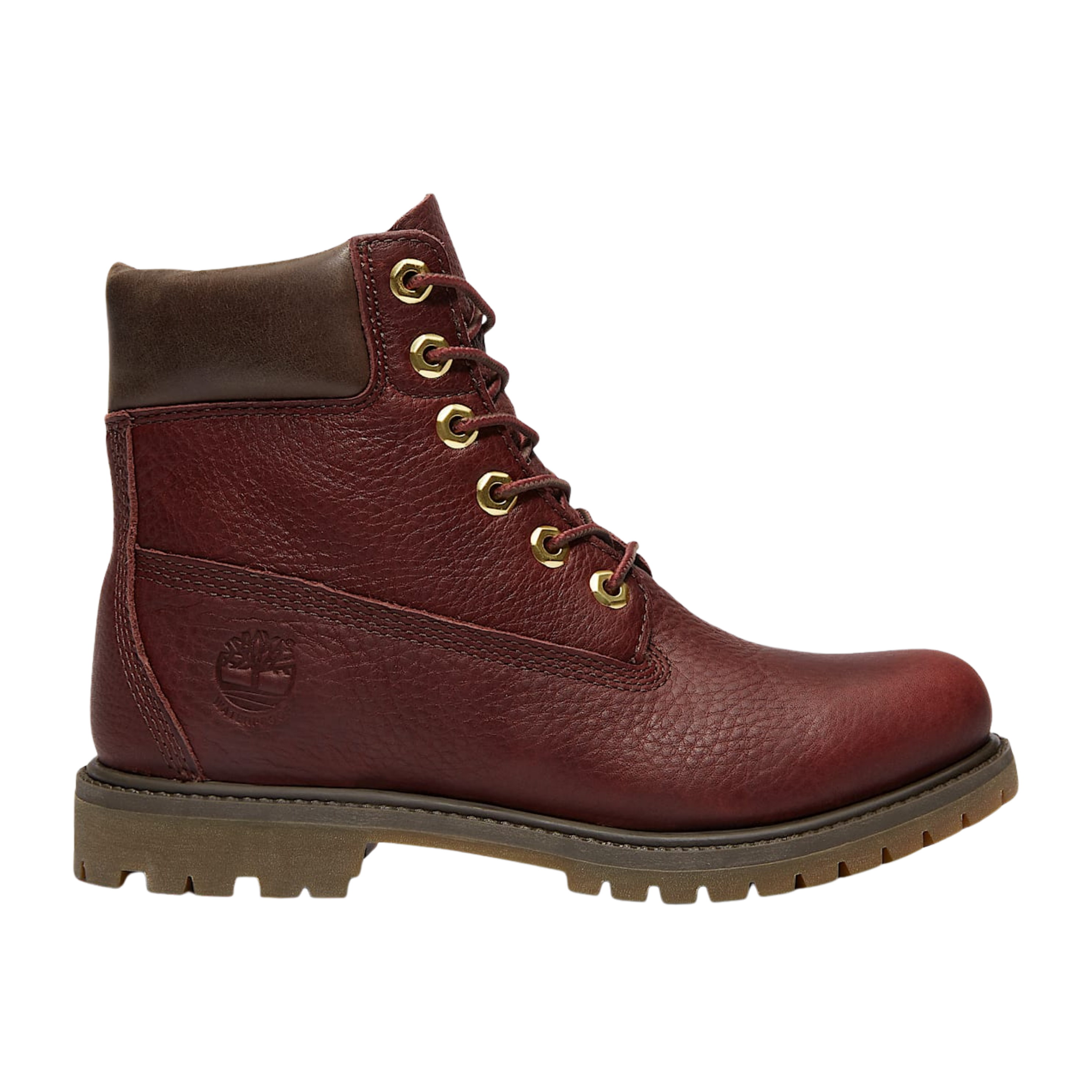 Timberland Women Premium 6-In Waterproof - Burgundy Full-Grain