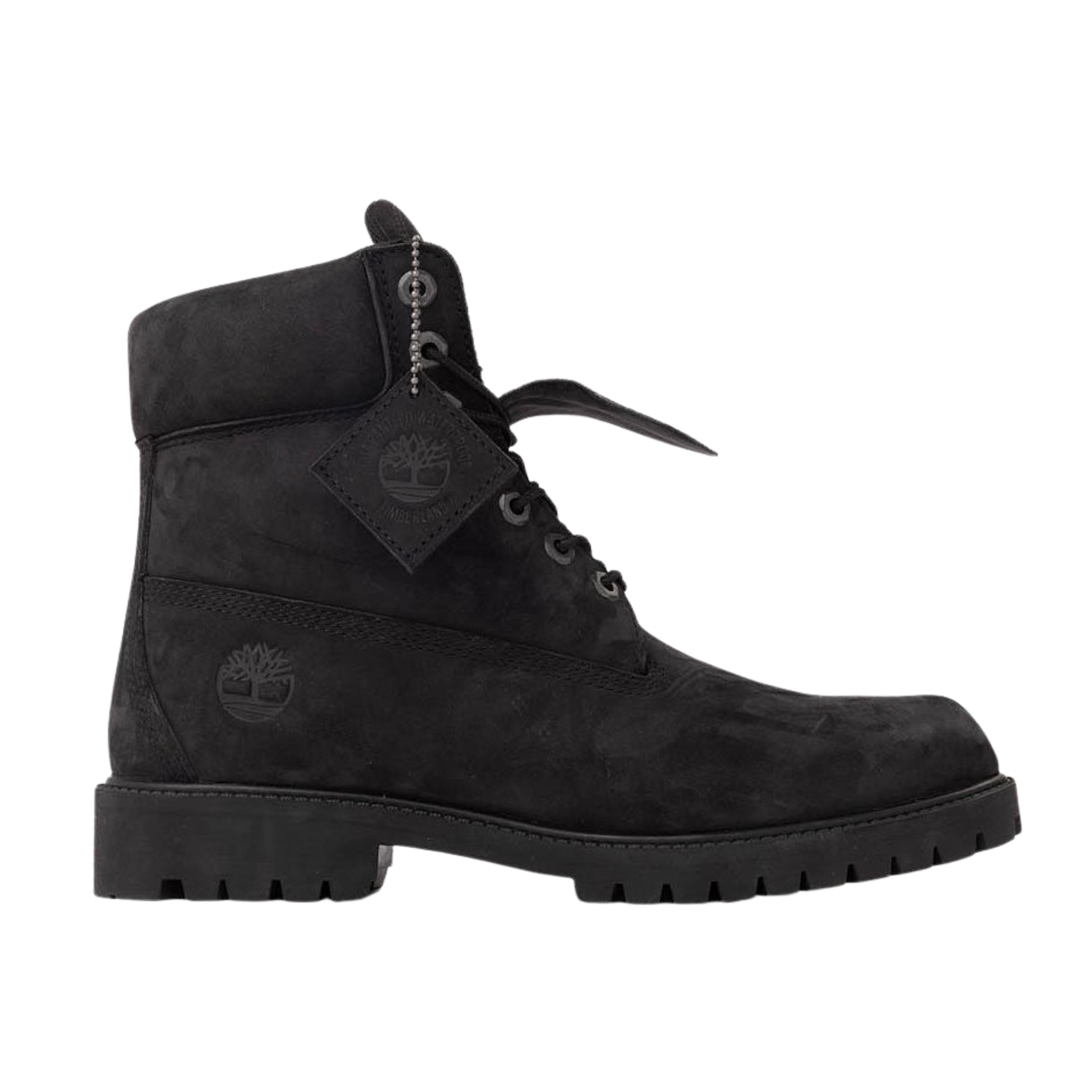 Timberland Men's Premium 6-Inch Double Tongue WP - Black