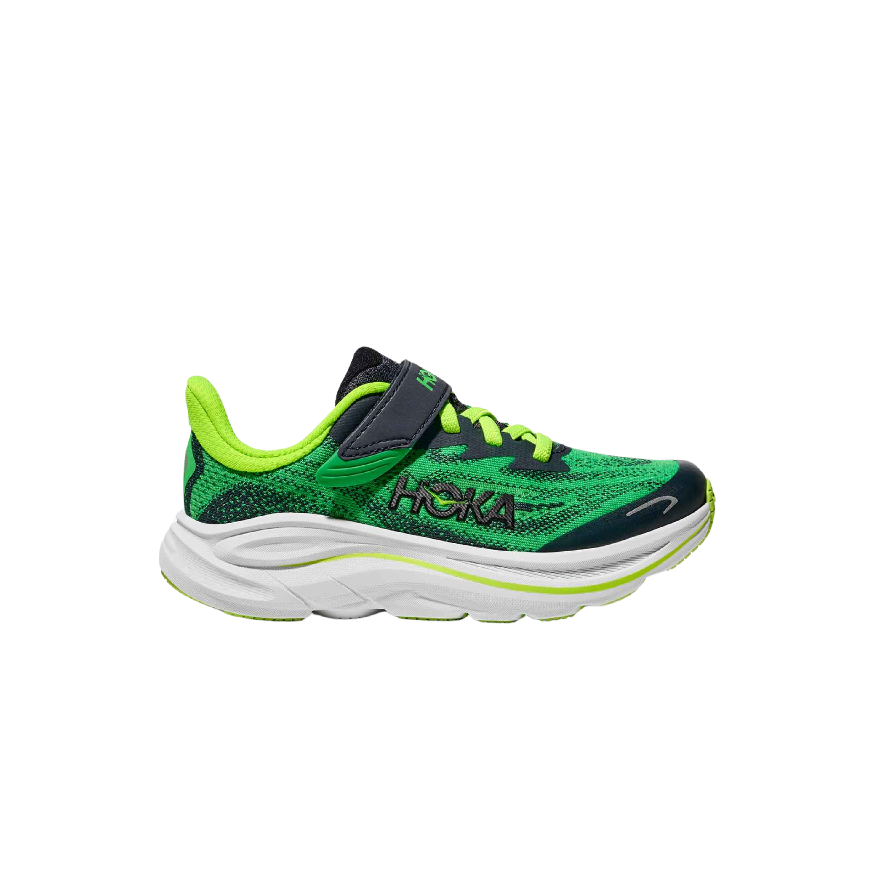 Hoka Kids Clifton 10 - Spring Green Cosmic Grey