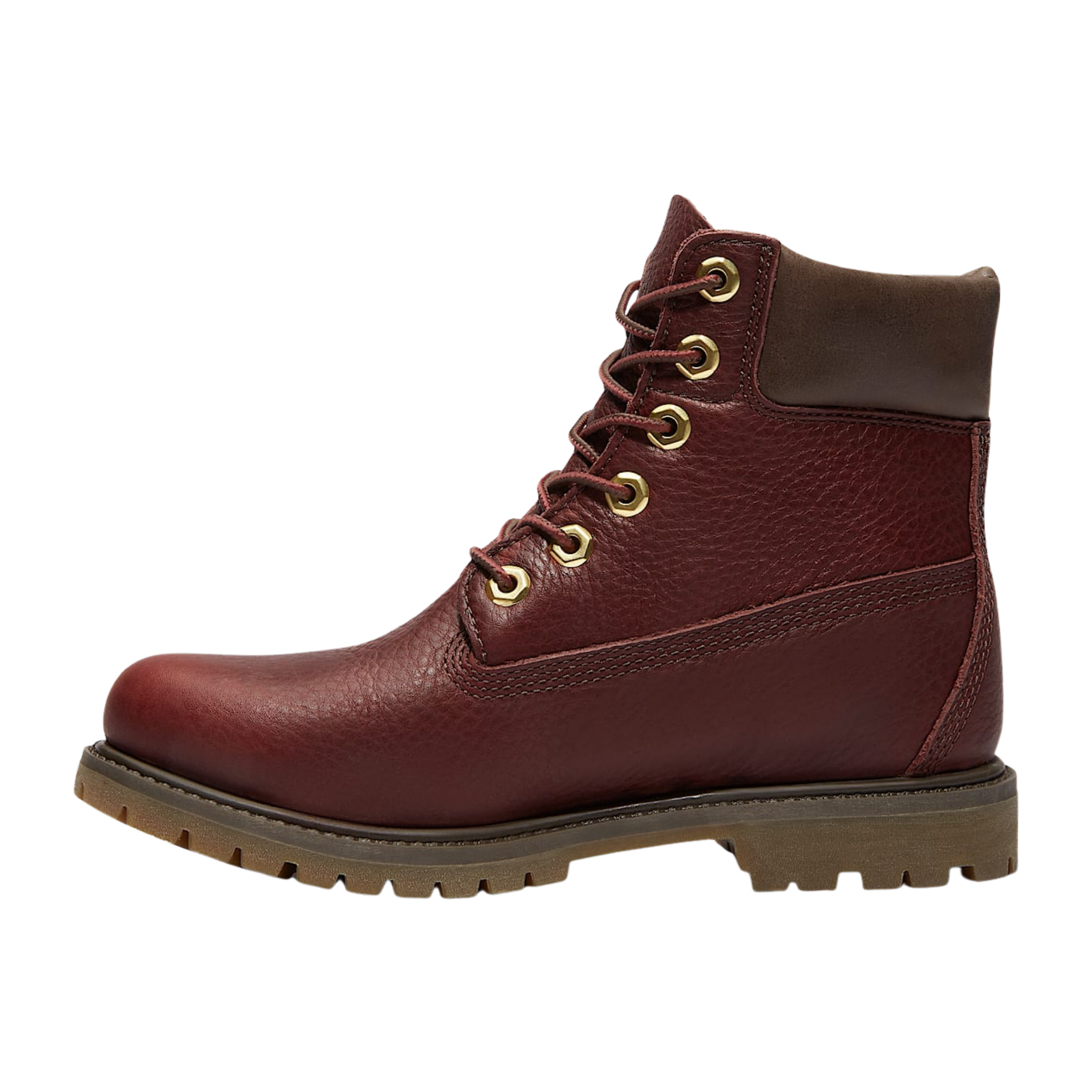 Timberland Women Premium 6-In Waterproof - Burgundy Full-Grain