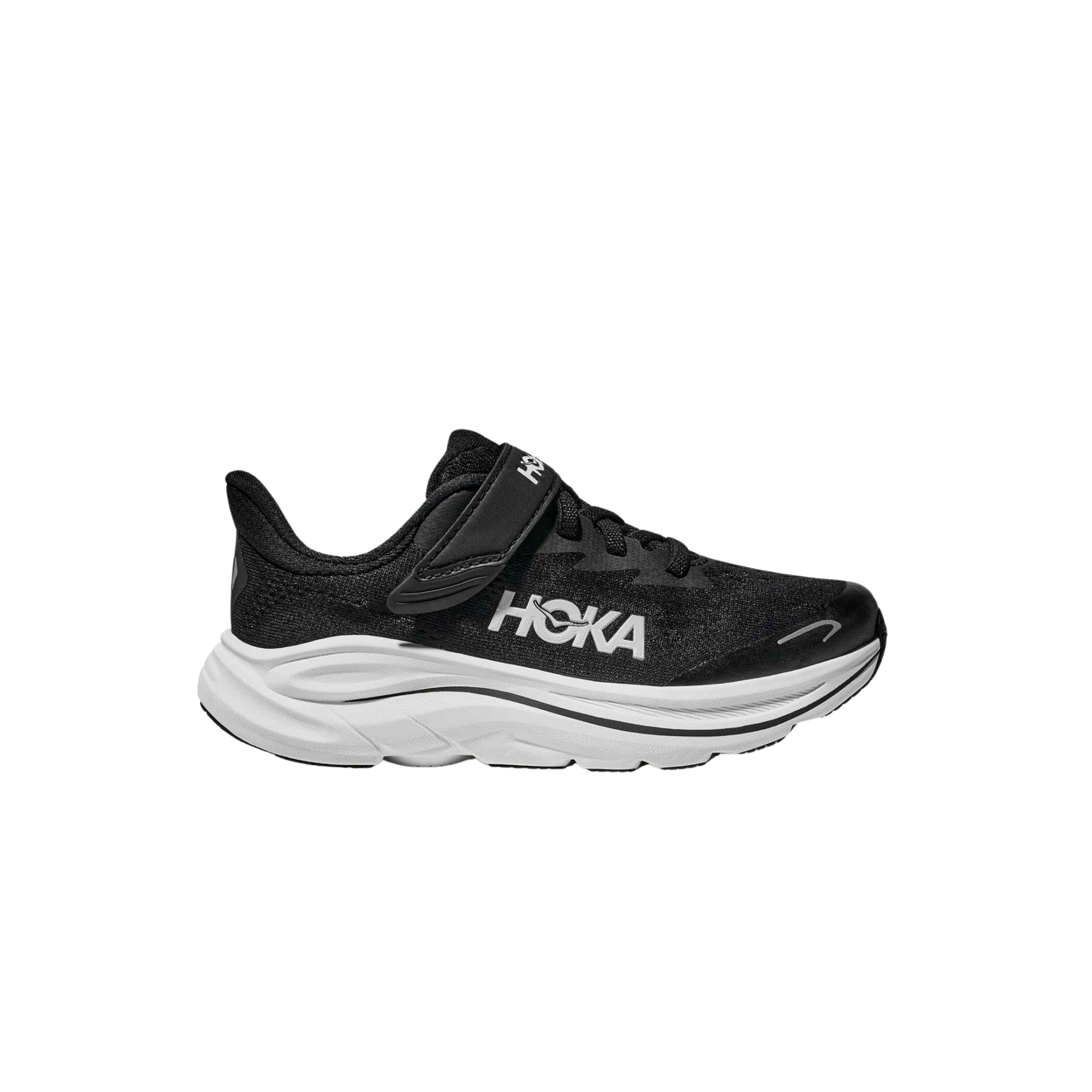Hoka Kids Clifton 10 - Black White
