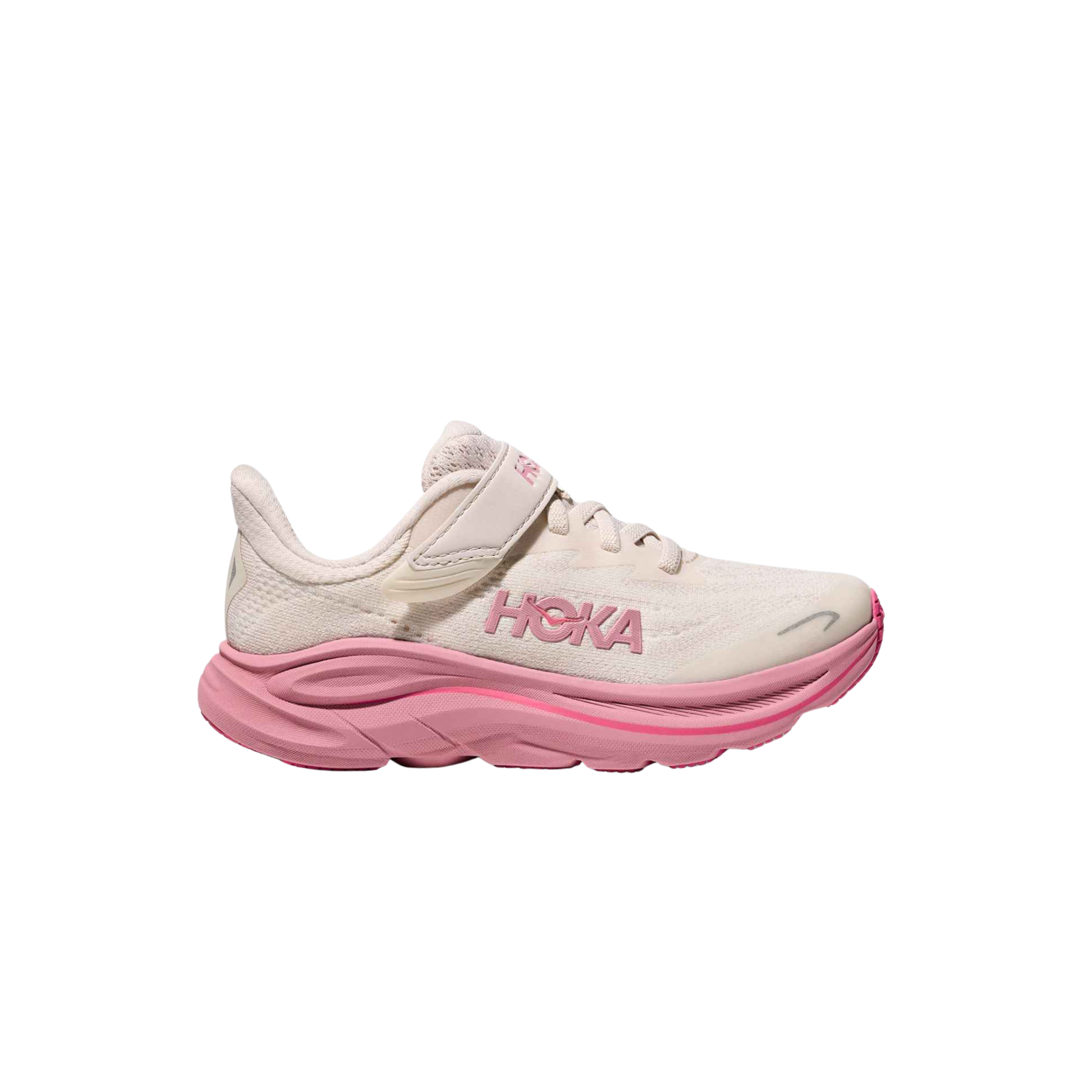 Hoka Kids Clifton 10 - Cream Dried Rose