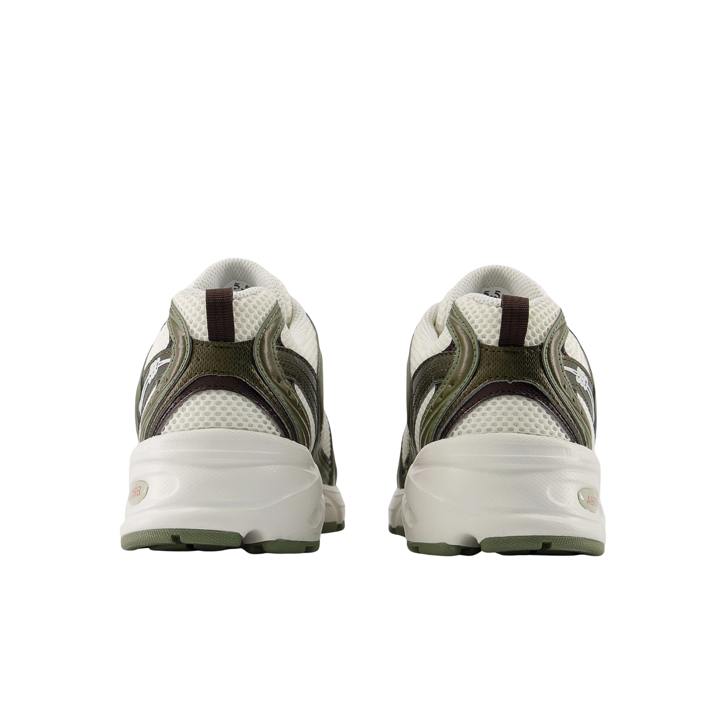 New Balance Women 530 Sneaker - & Calia Brown Green