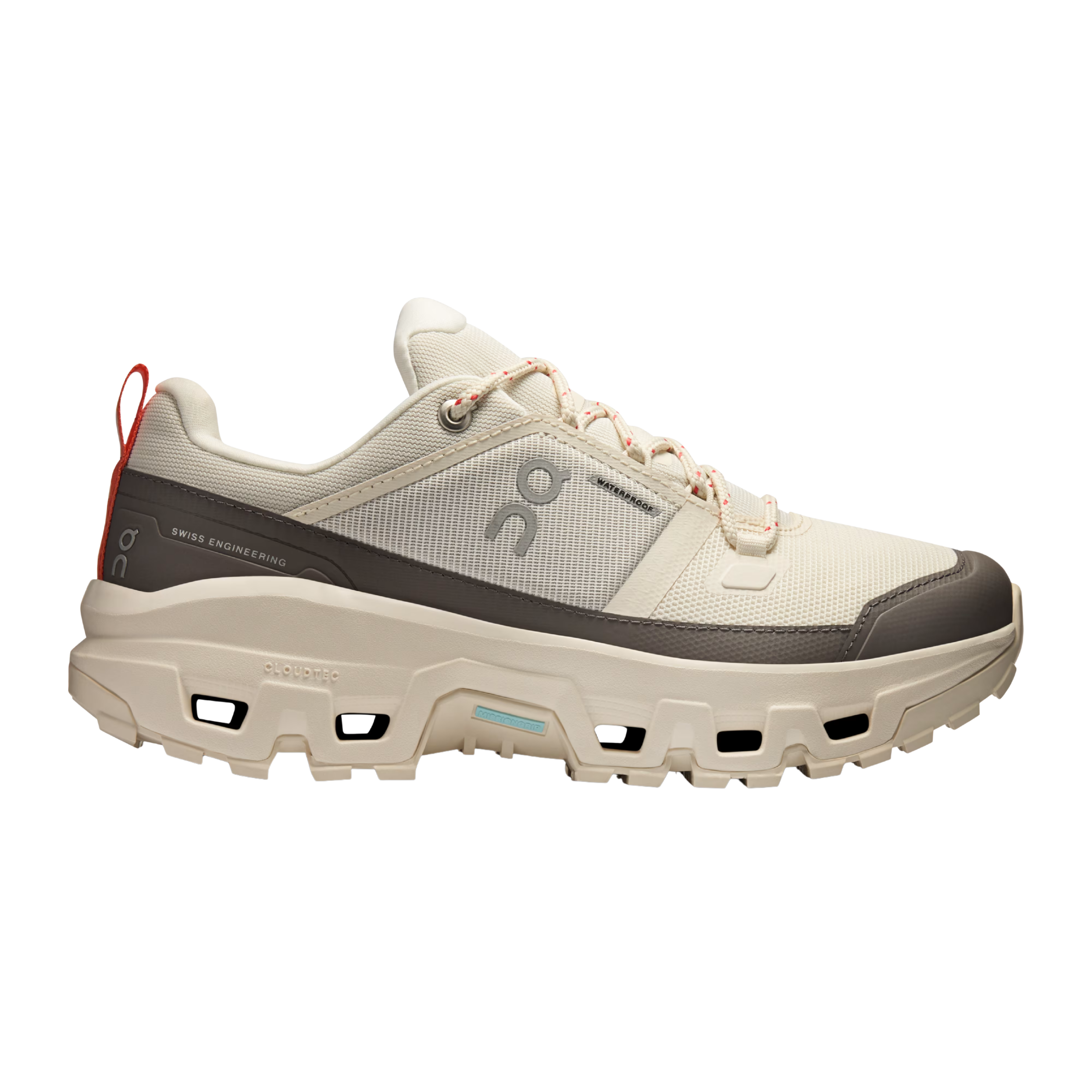 ON Women Cloudrock Low WP - Ivory