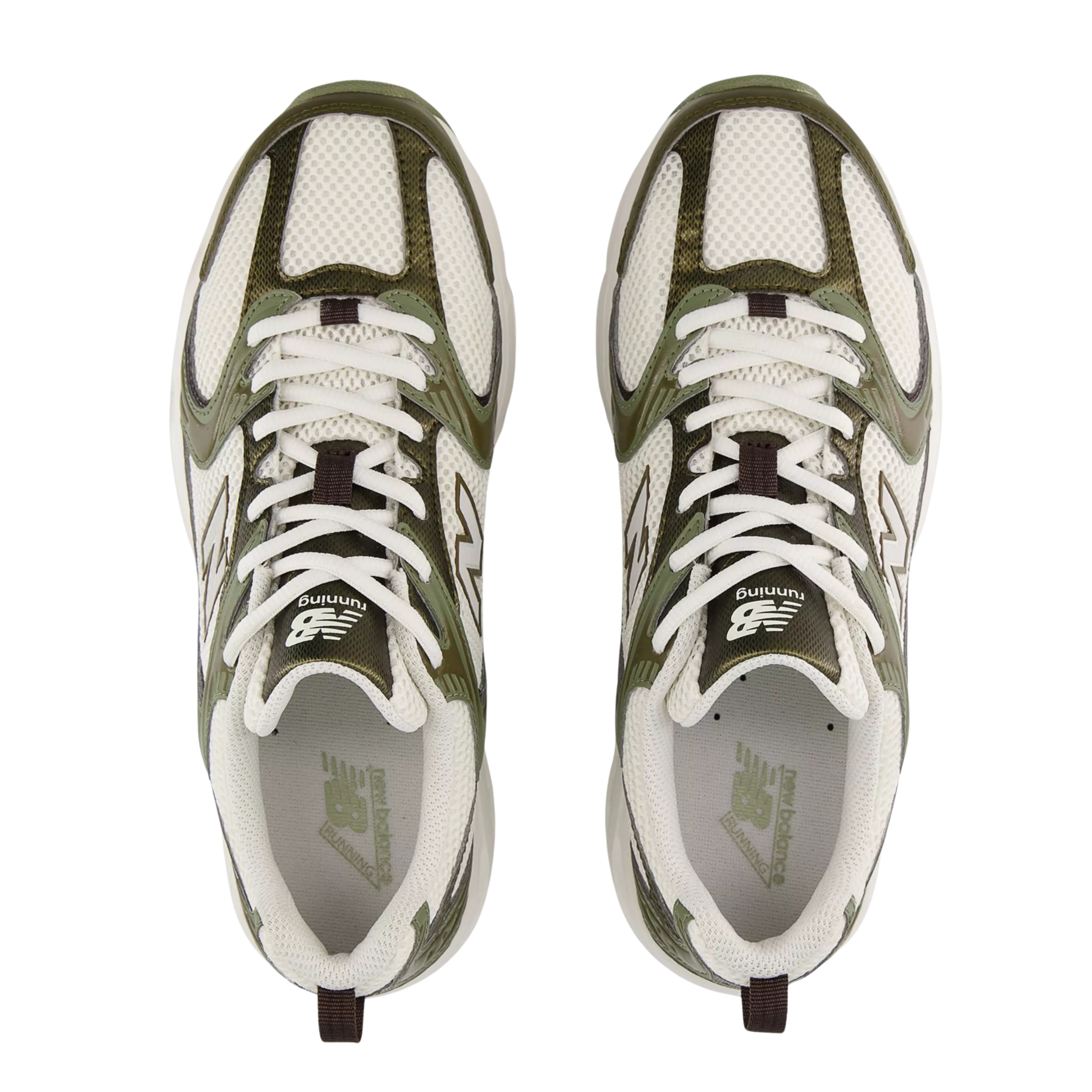 New Balance Women 530 Sneaker - & Calia Brown Green