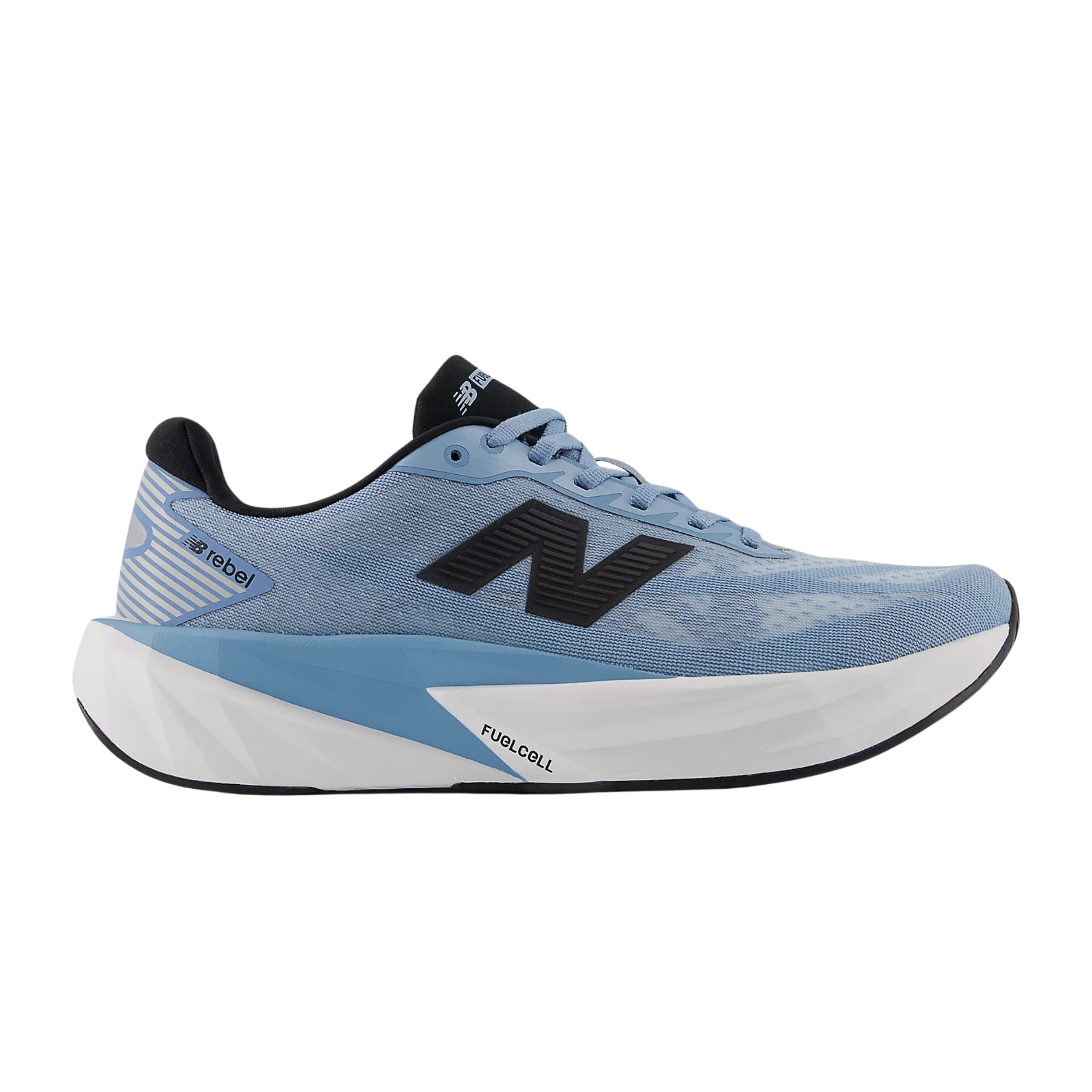 New Balance Men FuelCell Rebel V5 - Still Water White