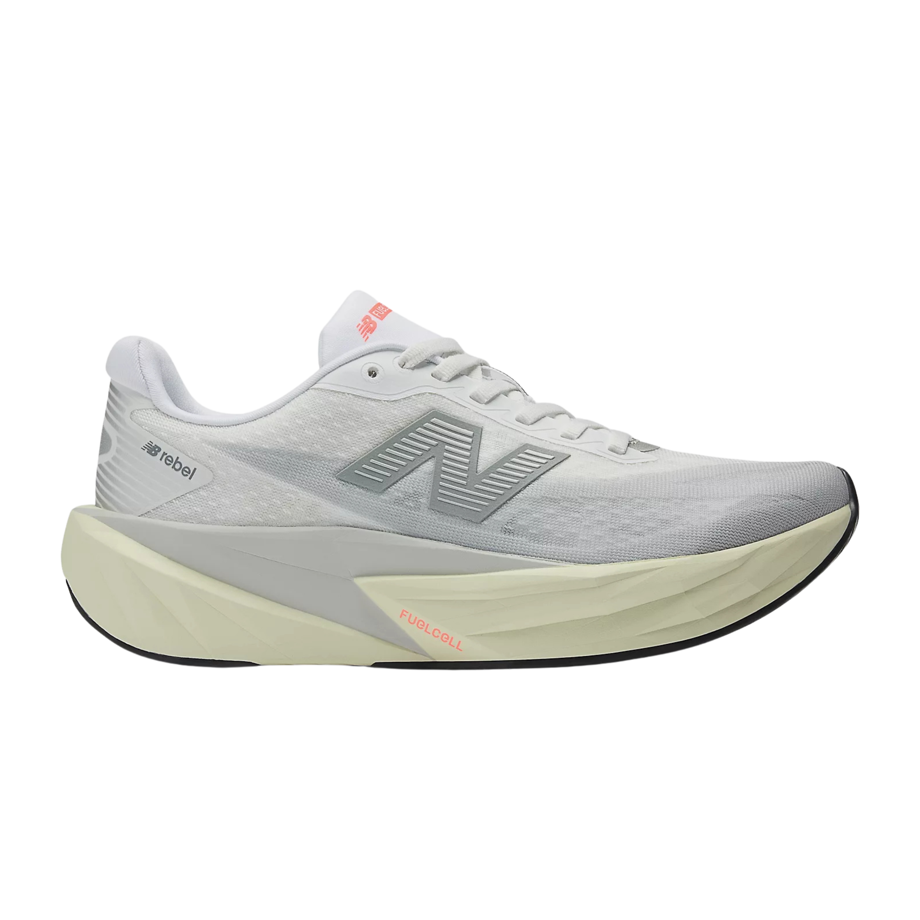 New Balance Women FuelCell Rebel V5 - Raincloud Nb 103 White