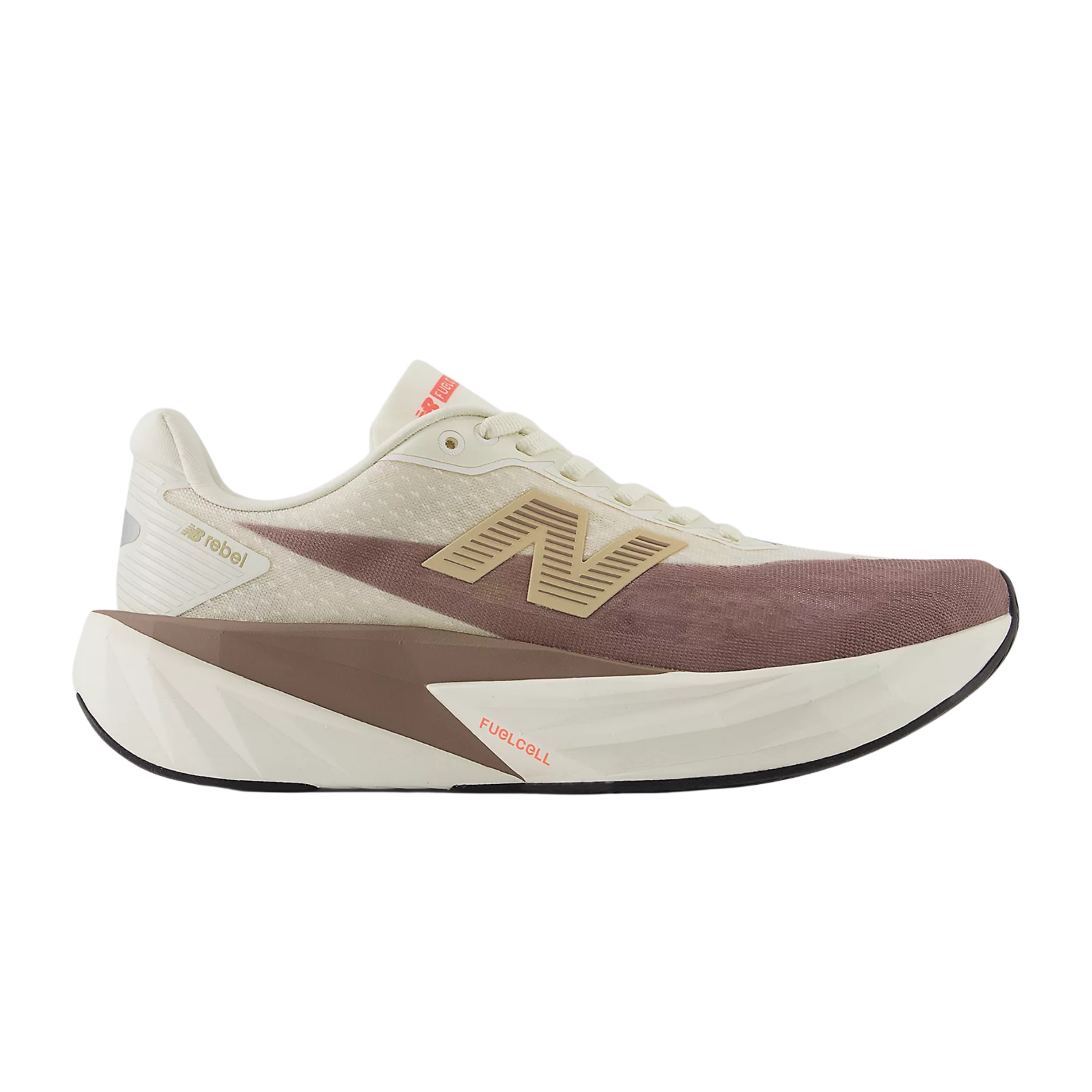 New Balance Women FuelCell Rebel V5 - Angora Earth Shadow