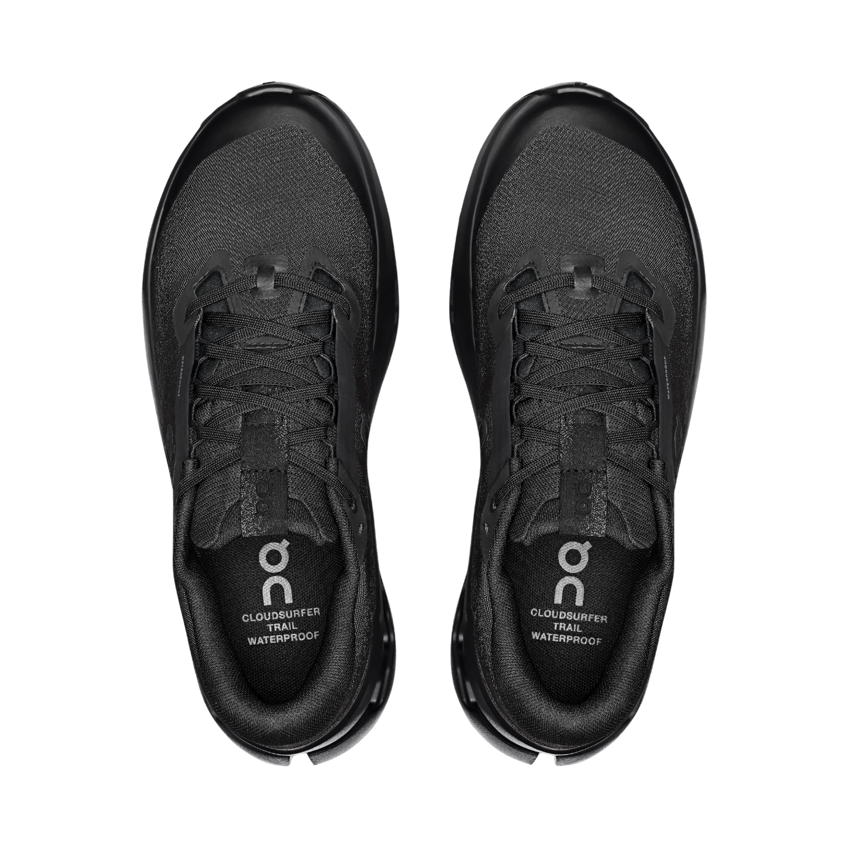 ON Women Cloudsurfer Trail 2 Waterproof - Black