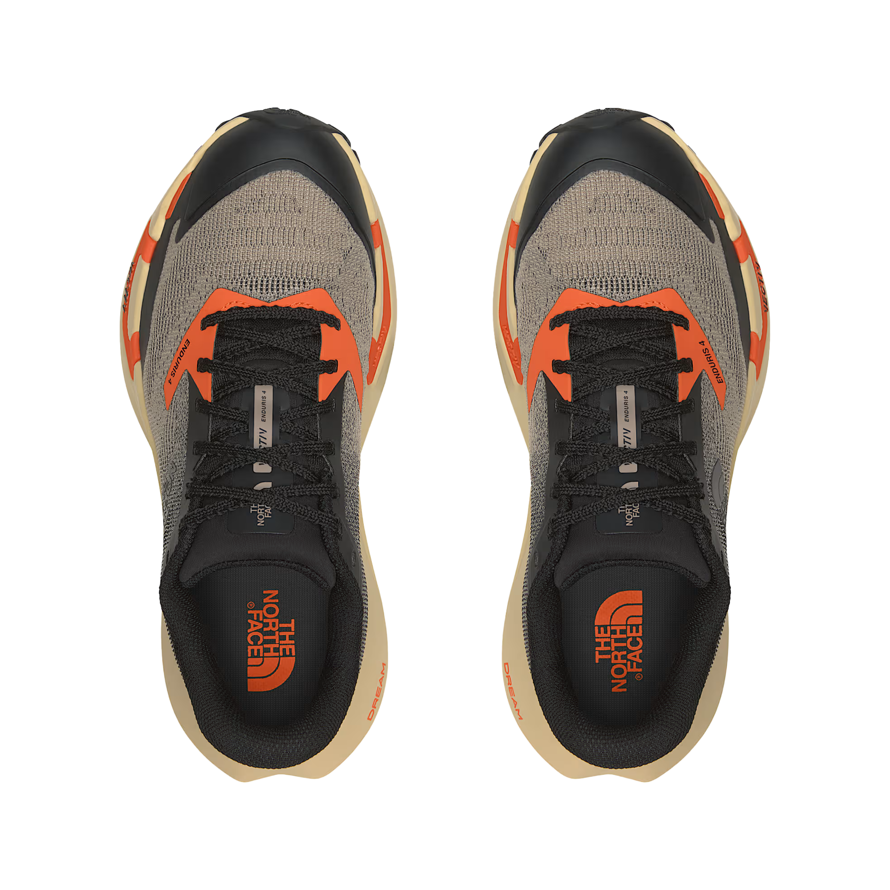 The North Face Men Vectiv Enduris 4 - Solar Flare Black