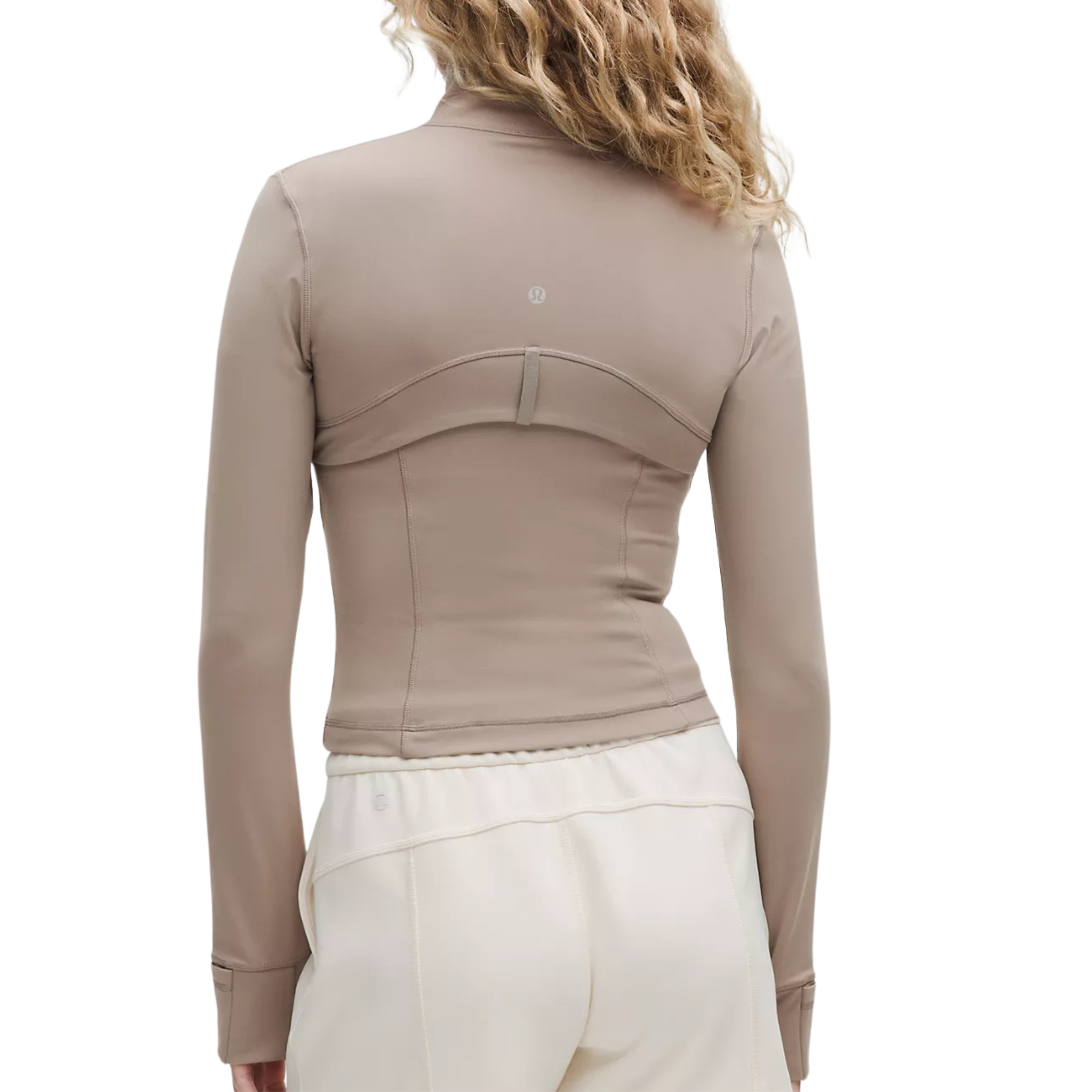 Lululemon Define Cropped Jacket - Warm Ash Grey