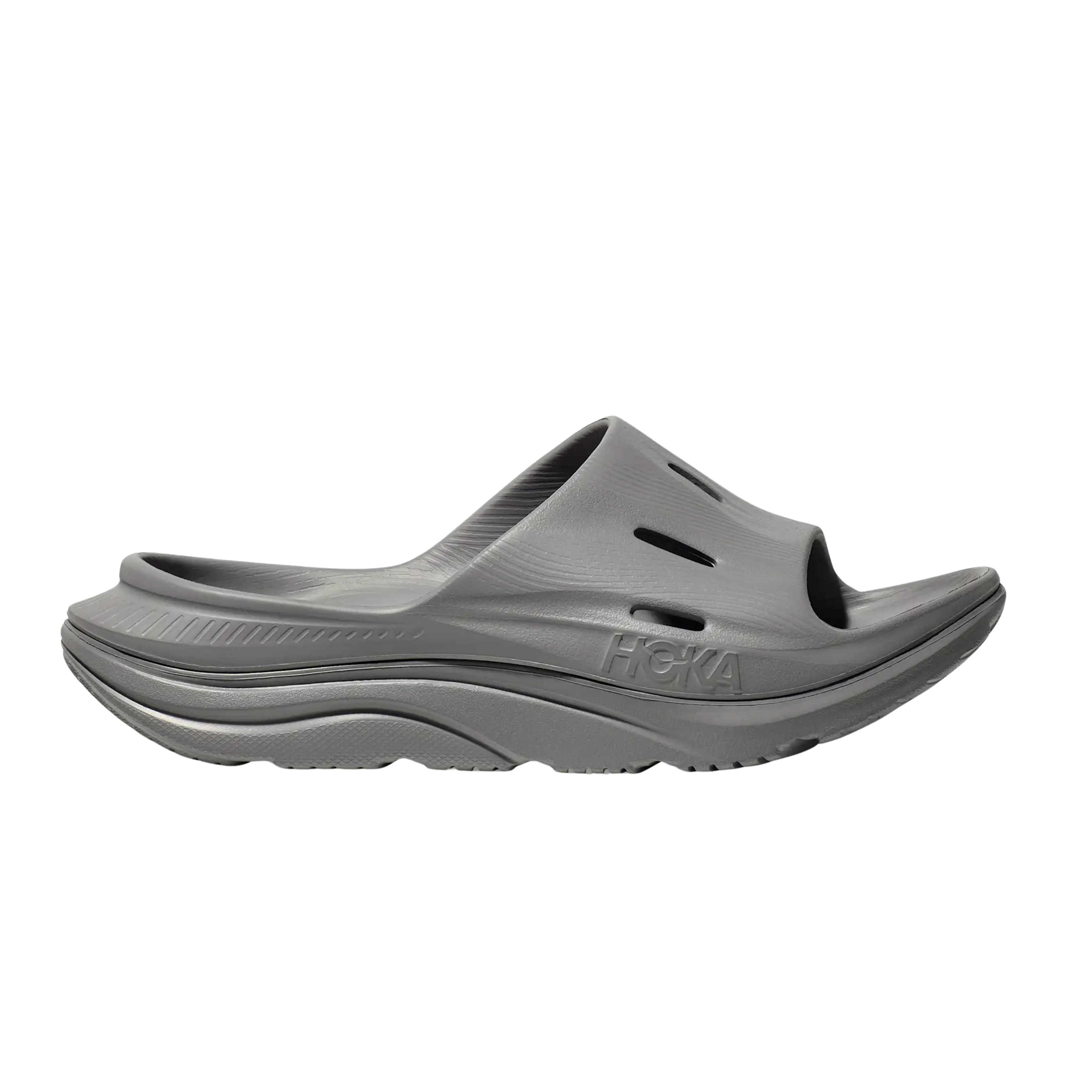 Hoka Women Ora Recovery Slide 3 - Grey