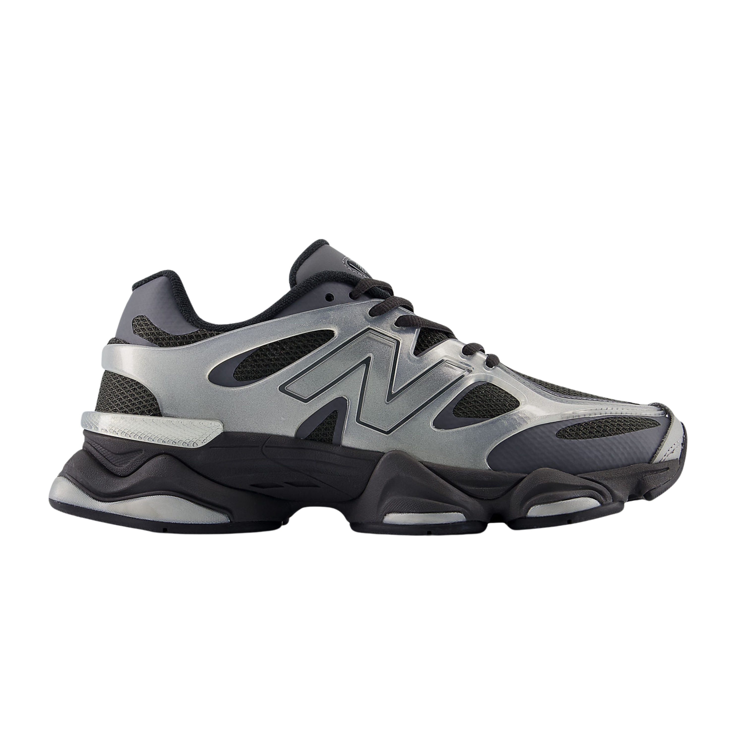 New Balance Women 9060 X - Silver Metallic Black Cement