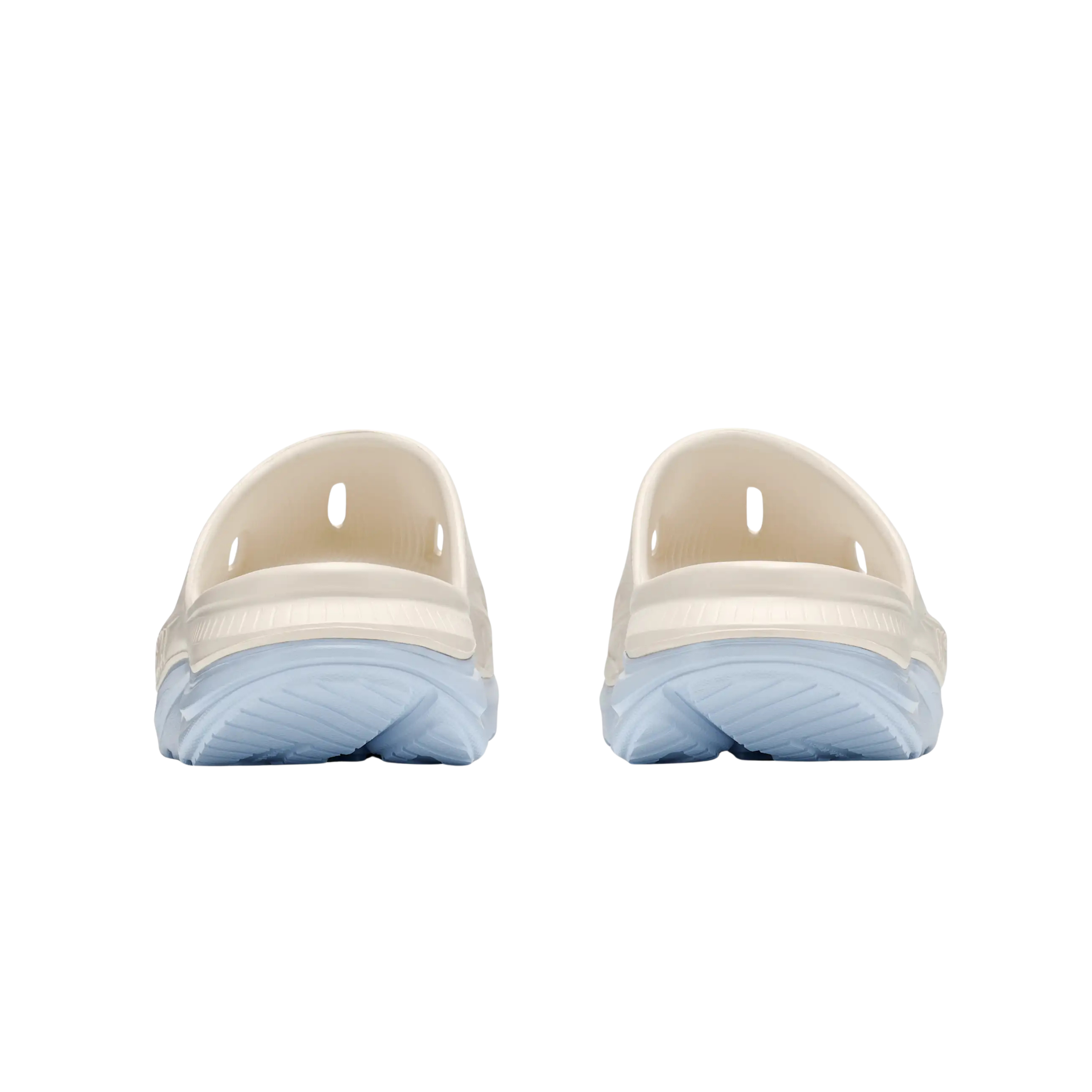 Hoka Men Ora Recovery Slide 3 - Alabaster Ambient Blue