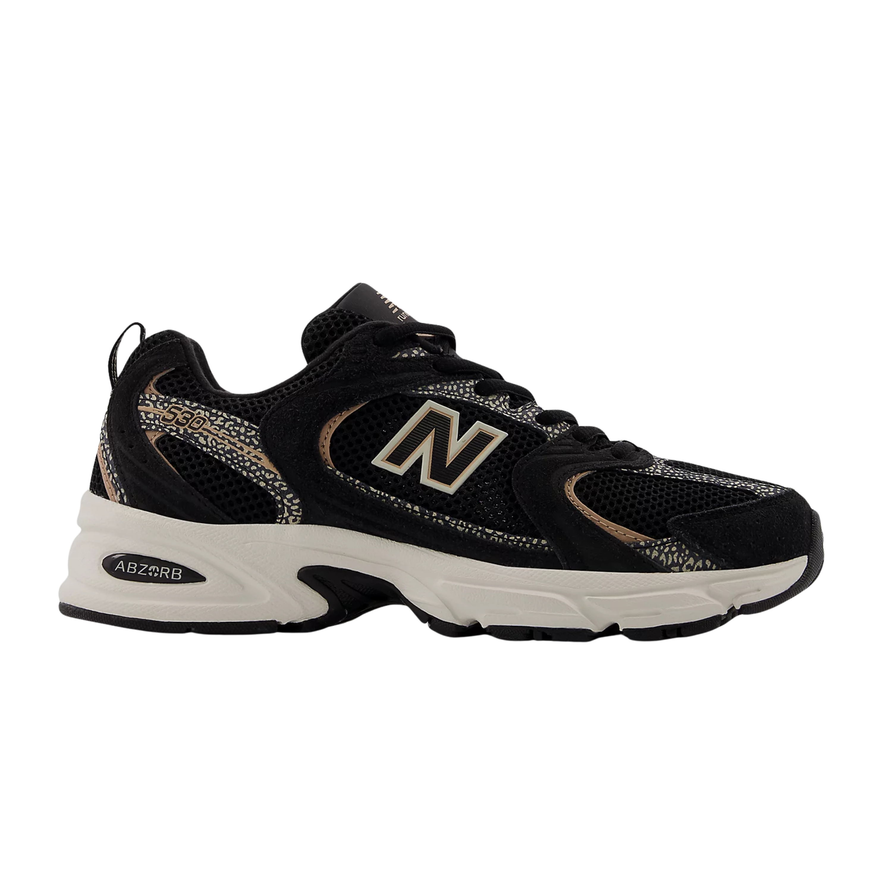 New Balance Women 530 Sneaker - Black W Flat Taupe