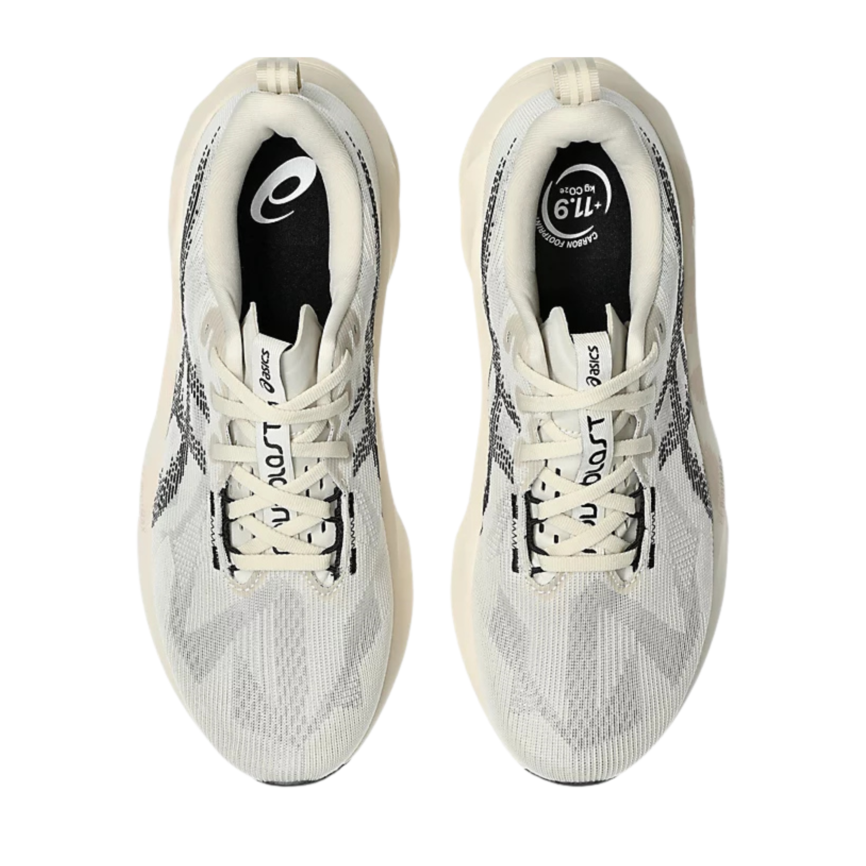 Asics Men Novablast 5 - Oatmeal Black