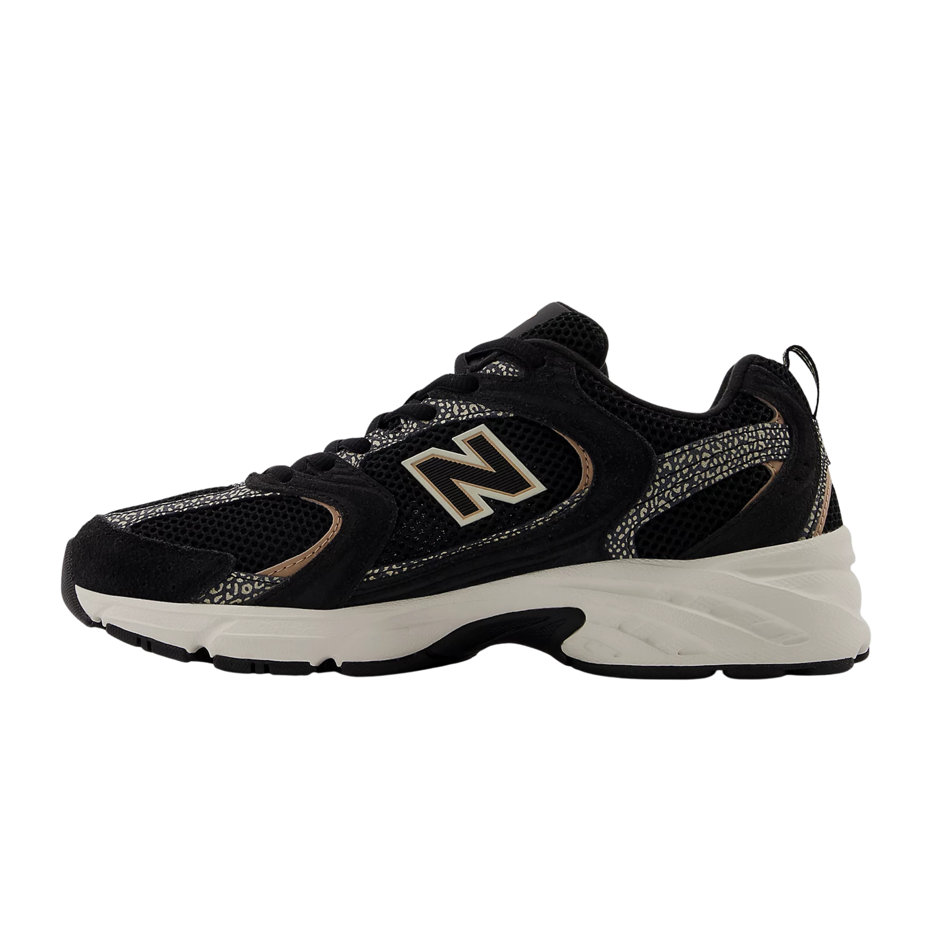 New Balance Women 530 Sneaker - Black W Flat Taupe