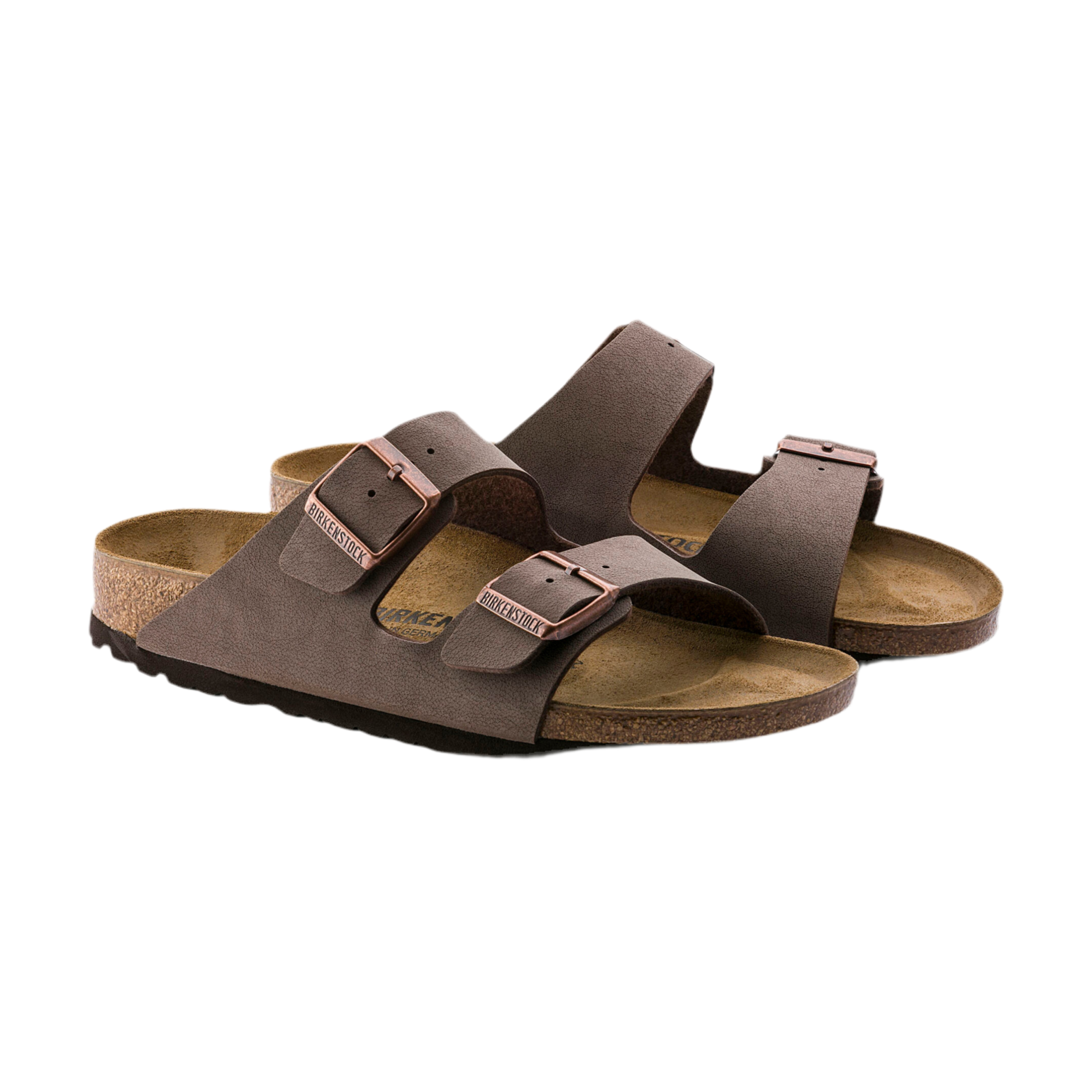Birkenstock Unisex Arizona Birkibuc - Mocha