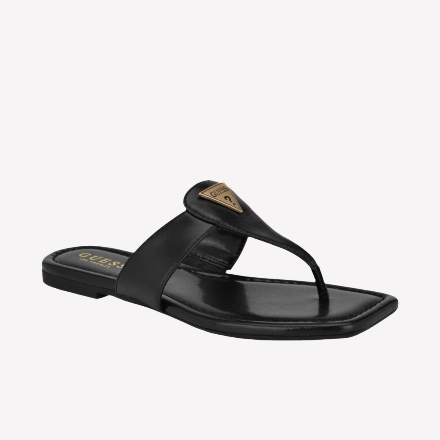 Guess Women Faith Thong Sandals - Black