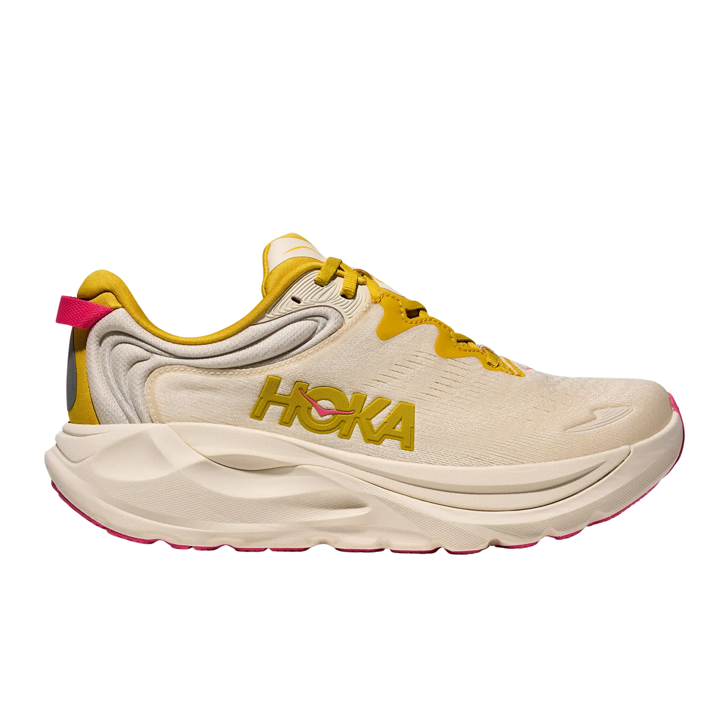 Hoka Women Gaviota 6 - Birch Yellow Gold
