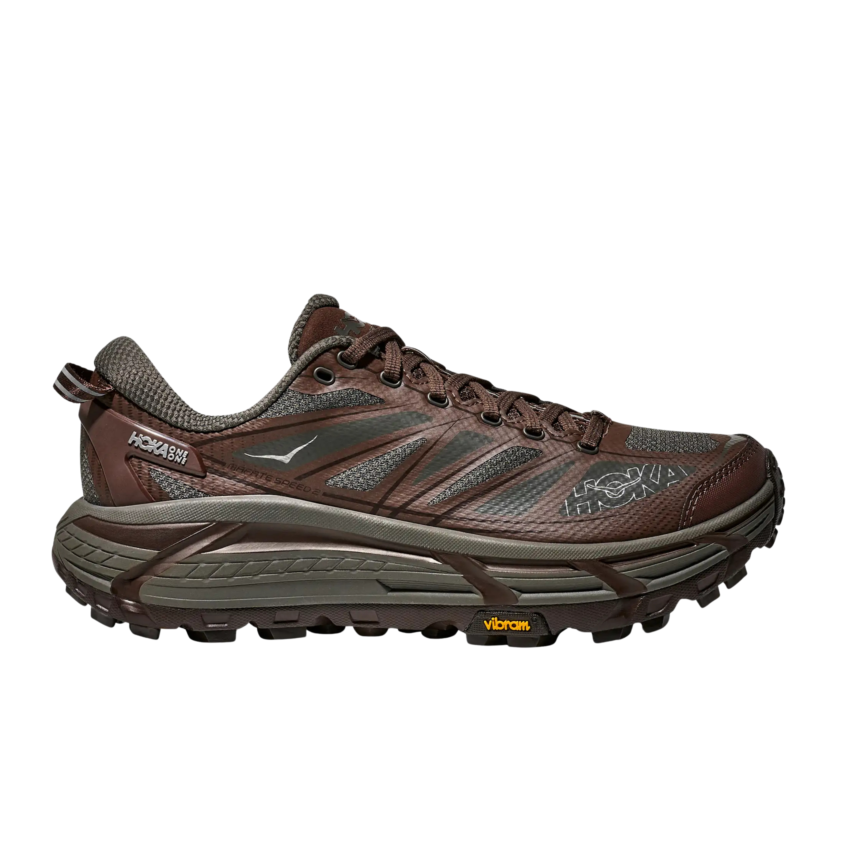 Hoka Women Mafate Speed 2 - Asphalt Grey Walnut