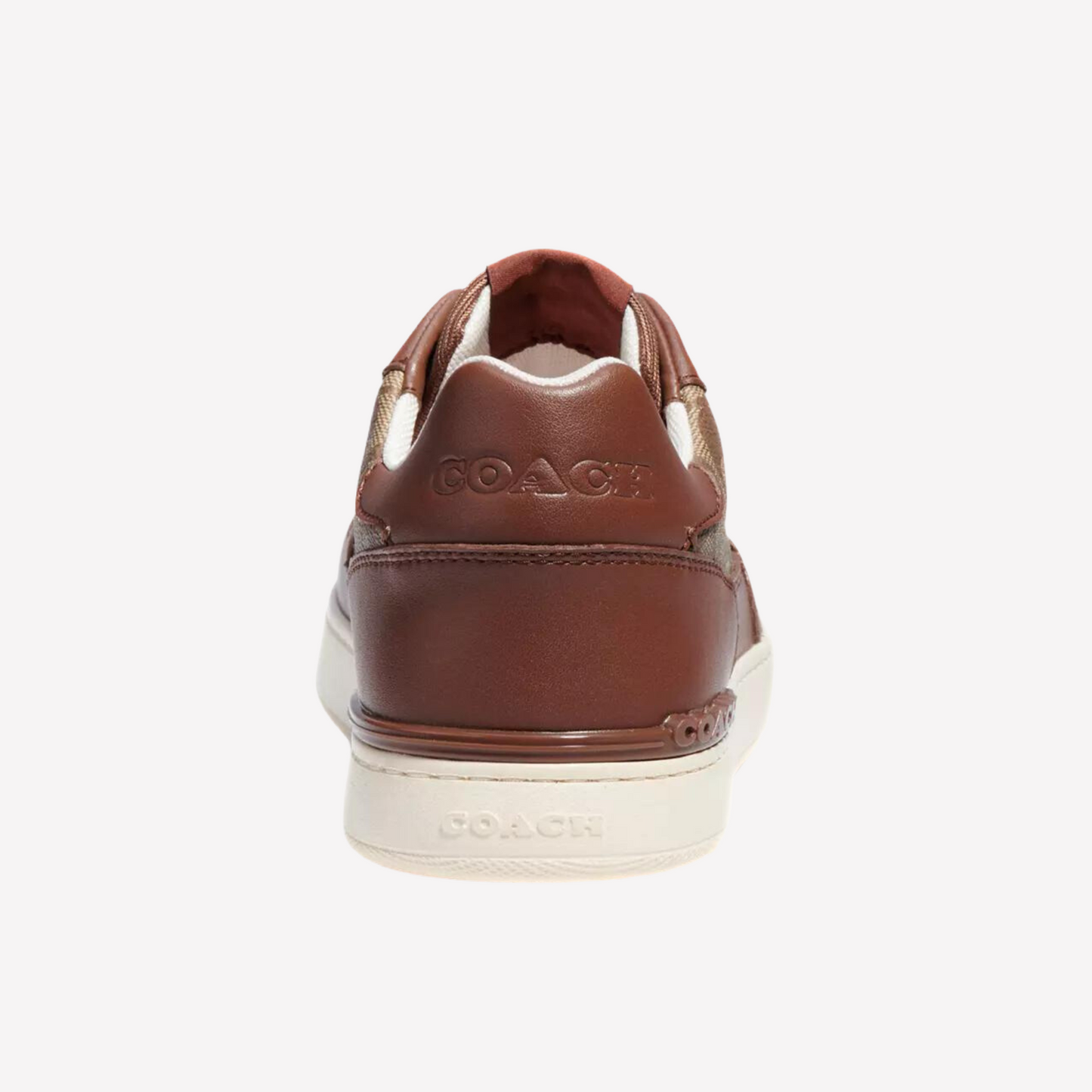 COACH Men's Clip Court Sneaker - Saddle