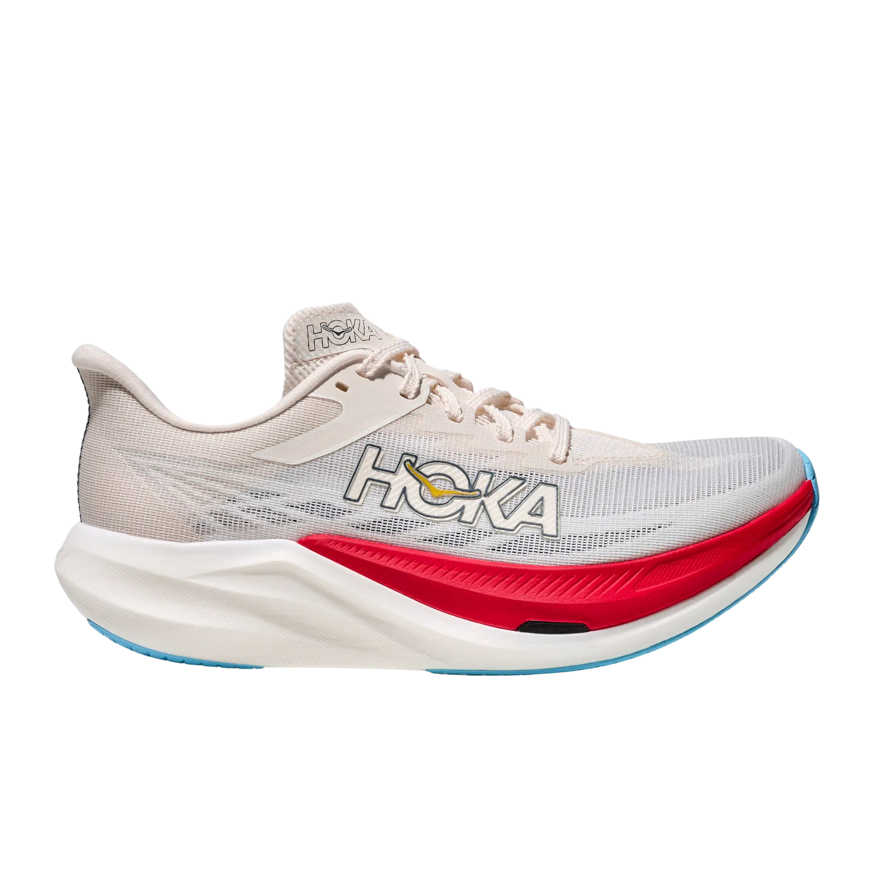 Hoka Women Rocket X 3 - Alabaster Frost