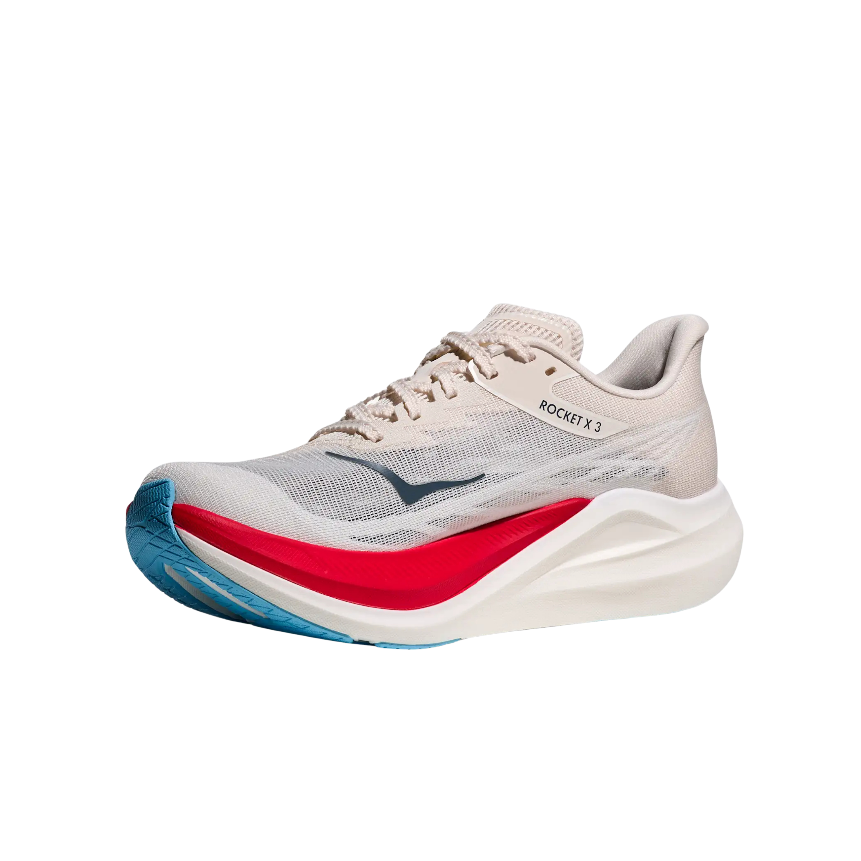 Hoka Men Rocket X 3 - Alabaster Frost