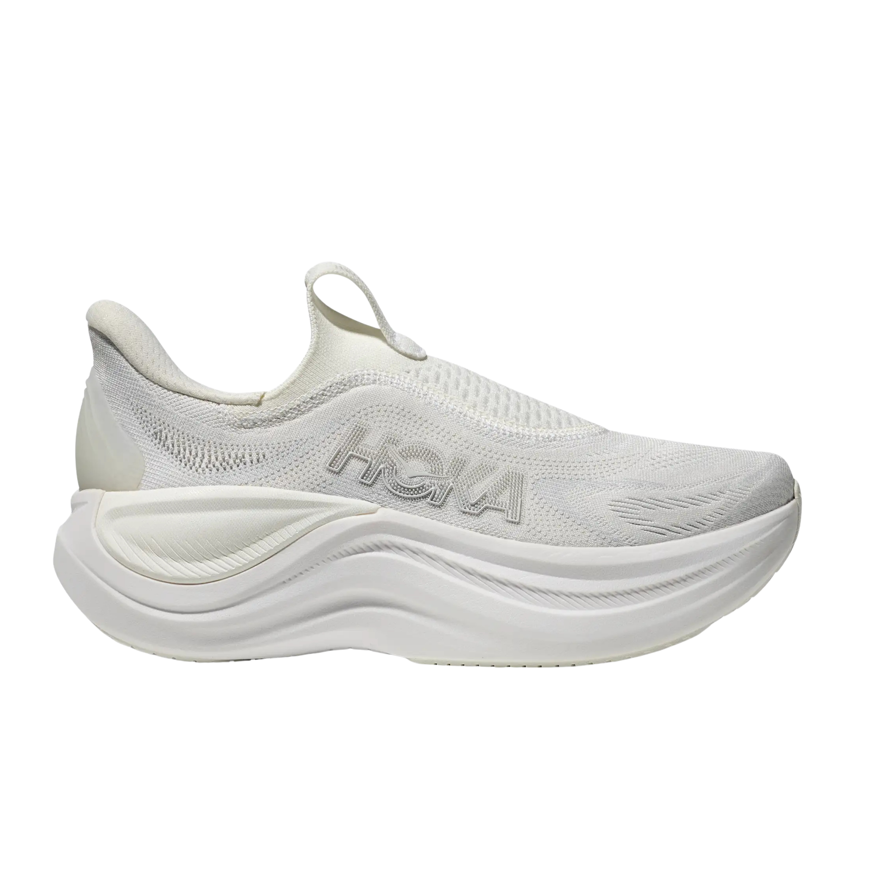 Hoka Women Skyward Laceless - White
