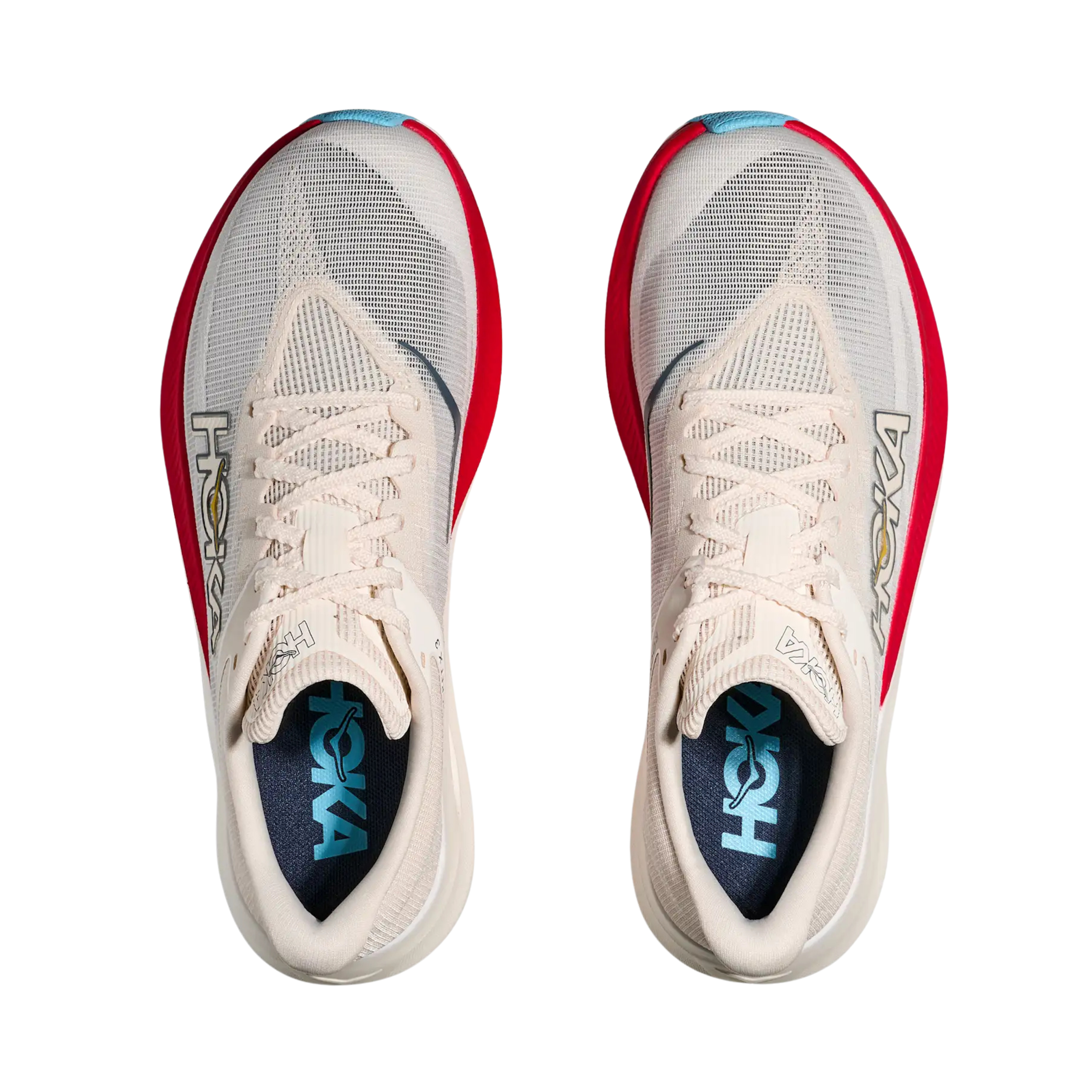 Hoka Men Rocket X 3 - Alabaster Frost