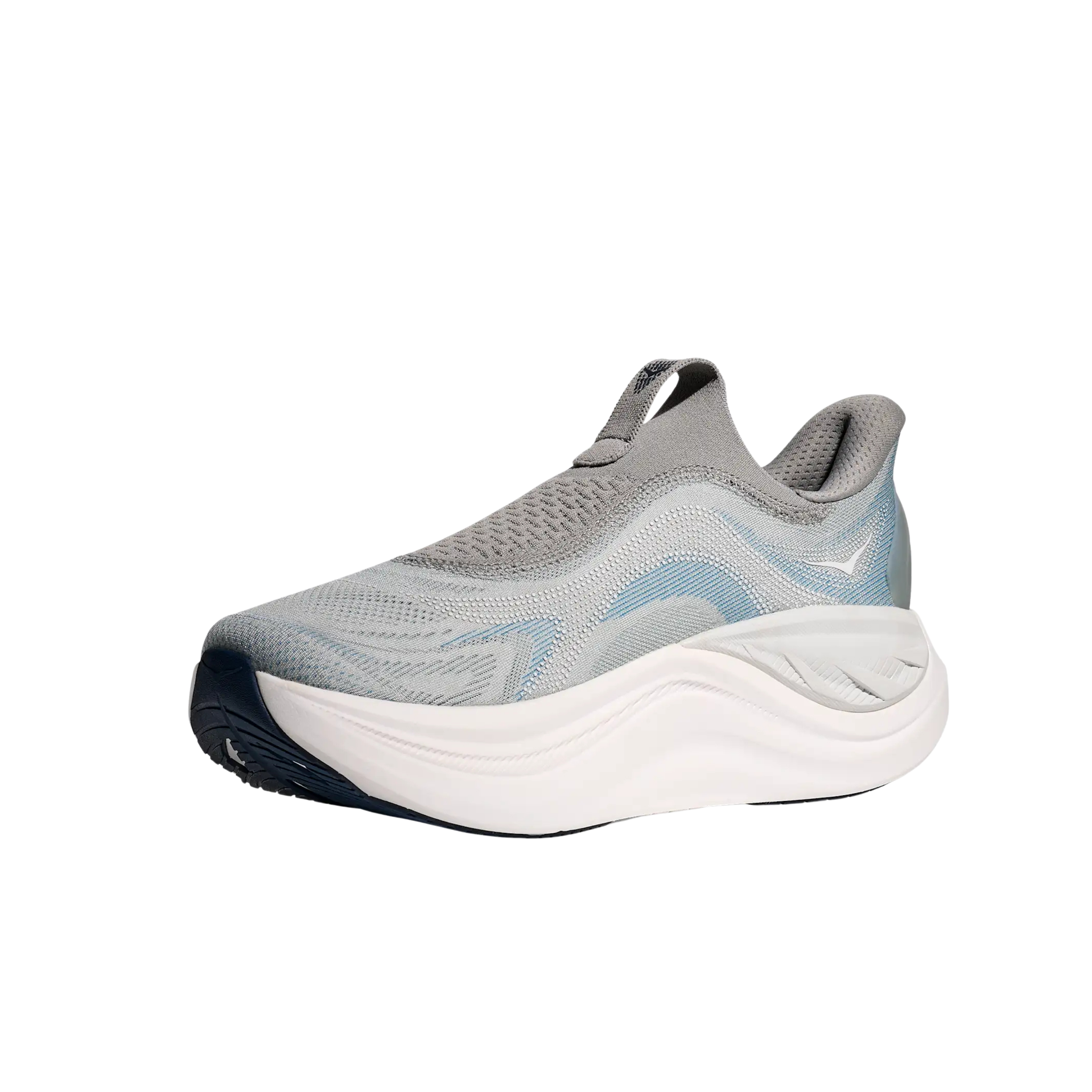Hoka Men Skyward Laceless - Stardust Stellar Grey