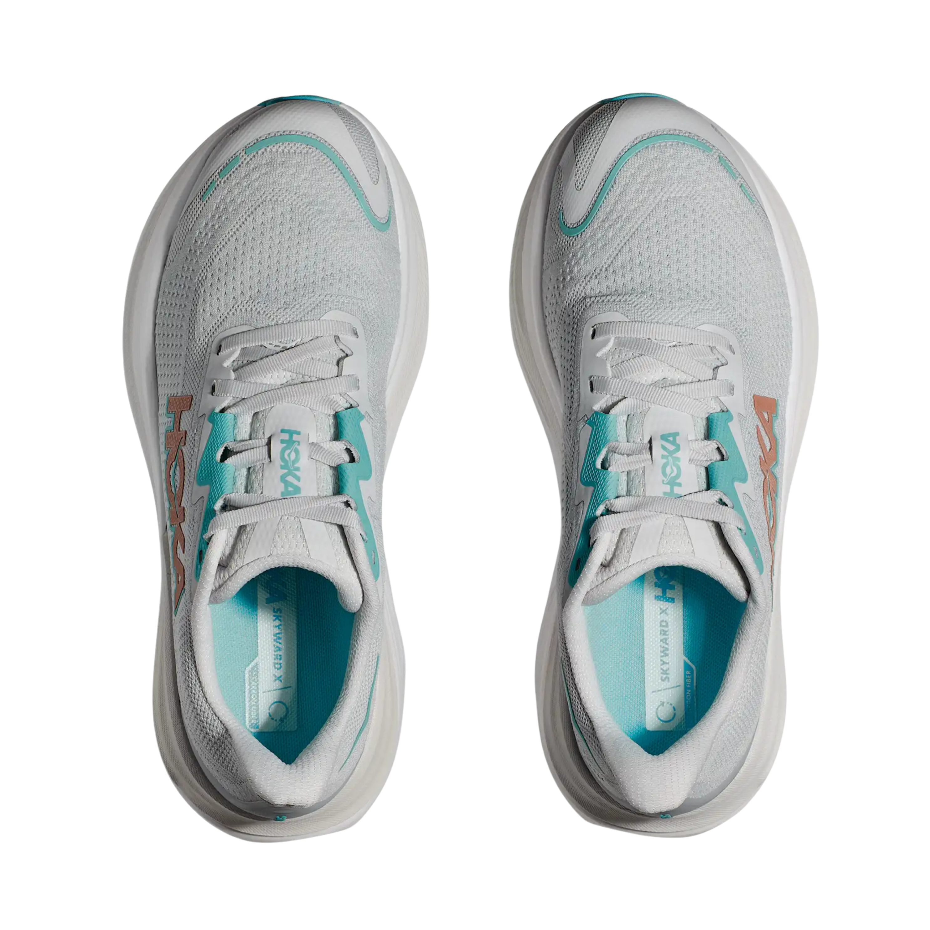 Hoka Women Skyward X - Cosmic Grey Rose Gold