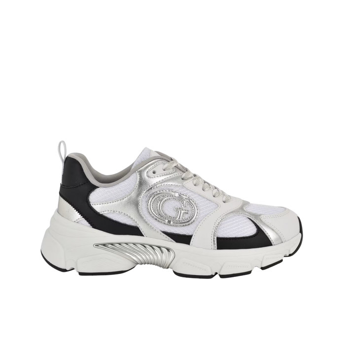 Guess Women Ibitha Metallic Signature G Sneakers - WhIte Floral