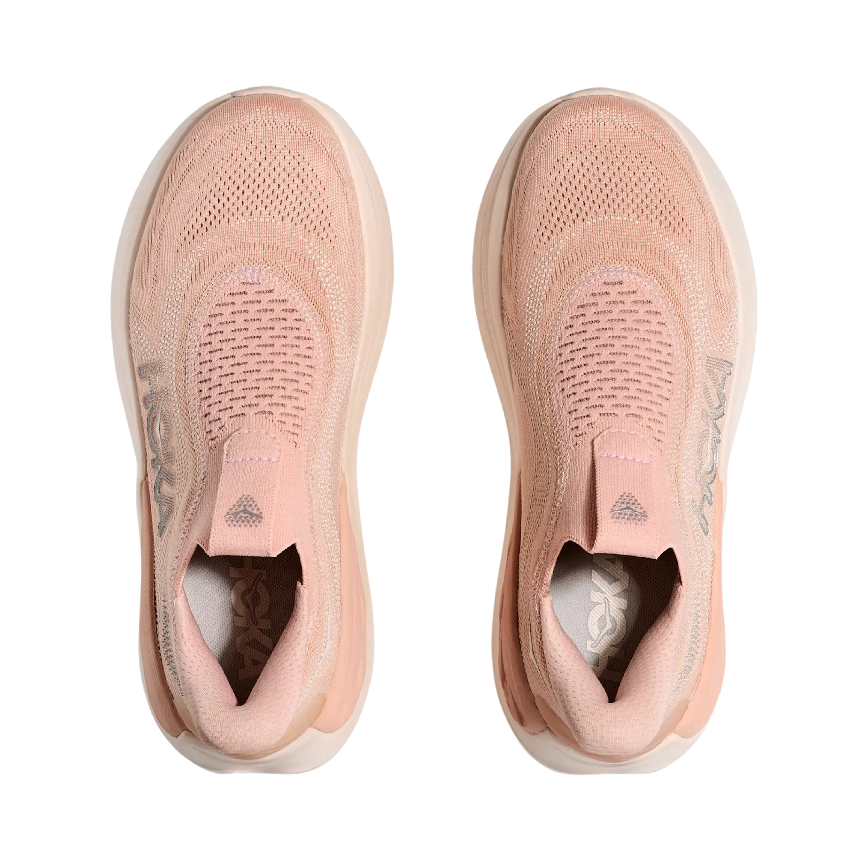 Hoka Women Skyward Laceless - Rose Latte Rose Cream