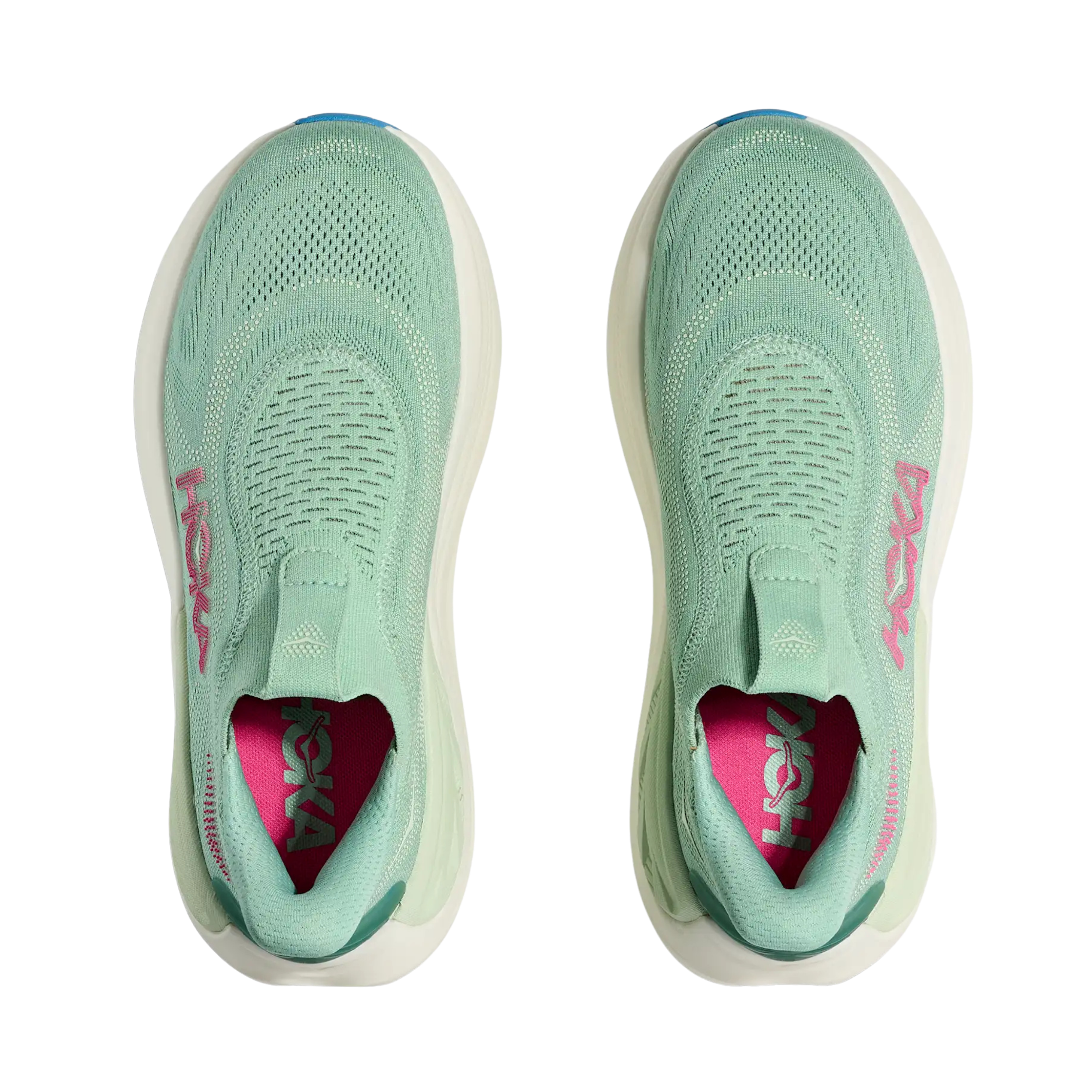 Hoka Women Skyward Laceless - Jadeite Sea Glass