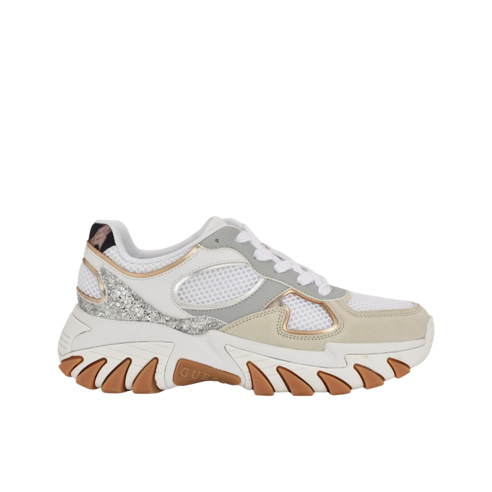 Guess Women Norina Sneakers - Light Grey Multi 050