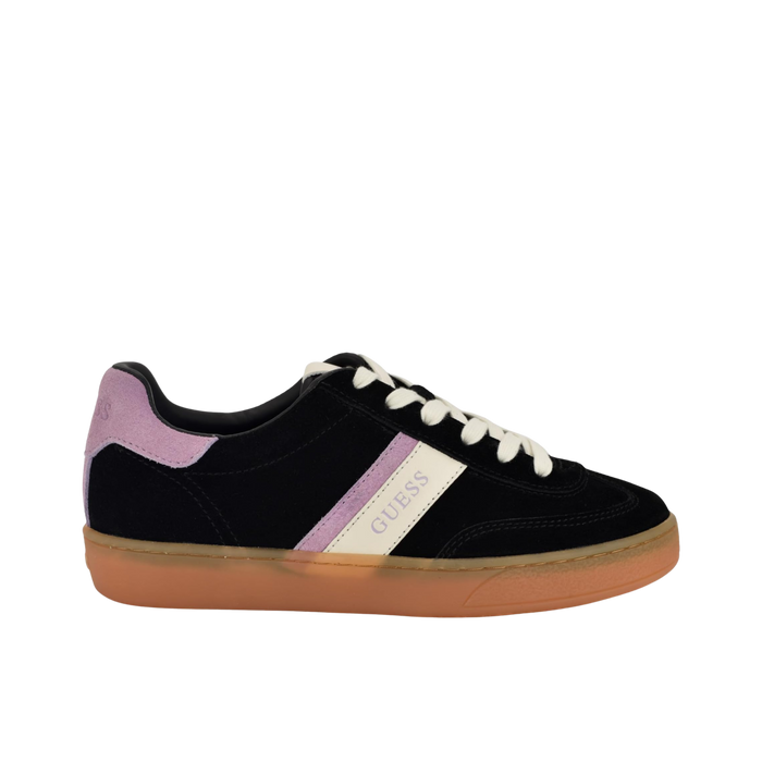 Guess Women Nolinas Faux Suede Sneakers - Black