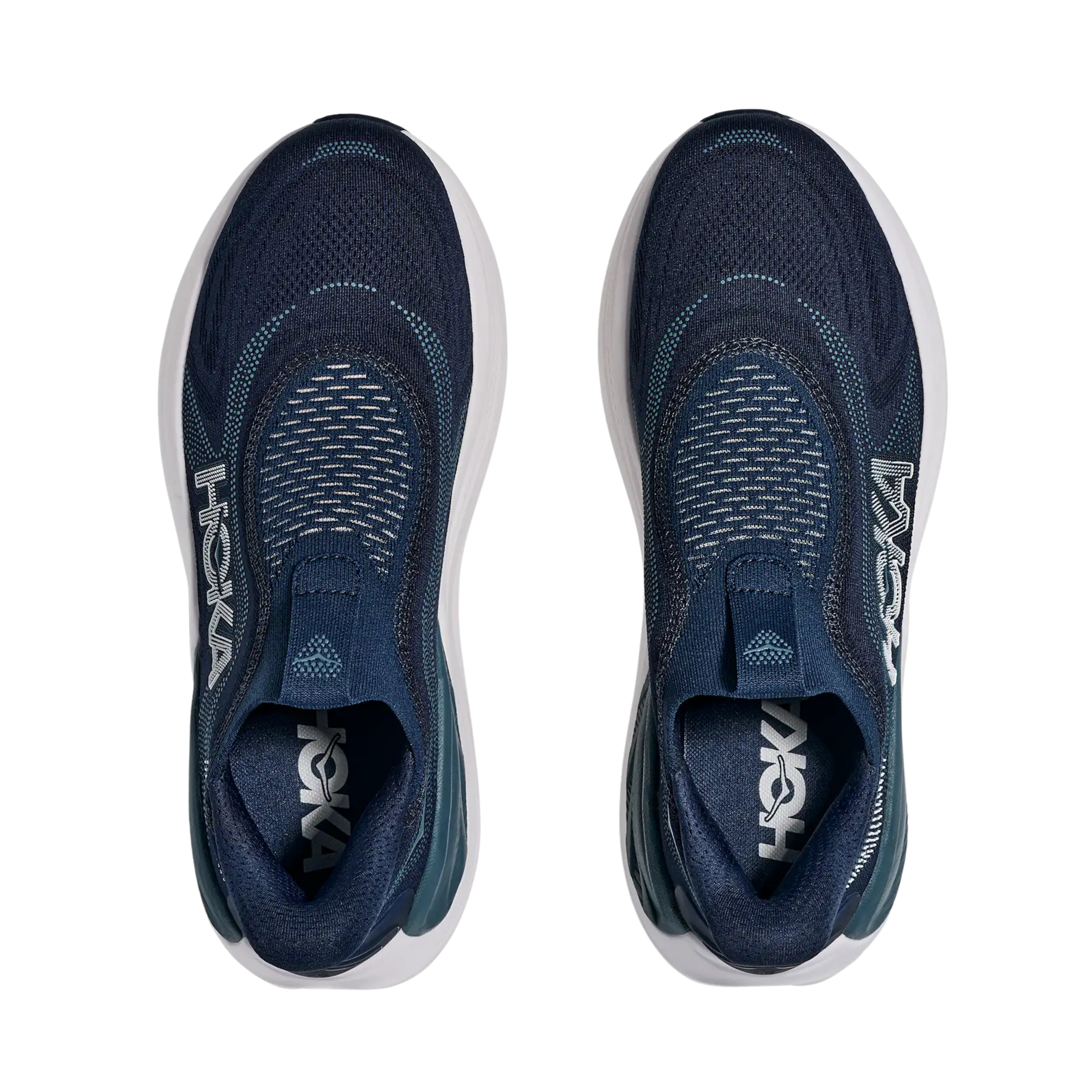 Hoka Men Skyward Laceless - Varsity Navy White