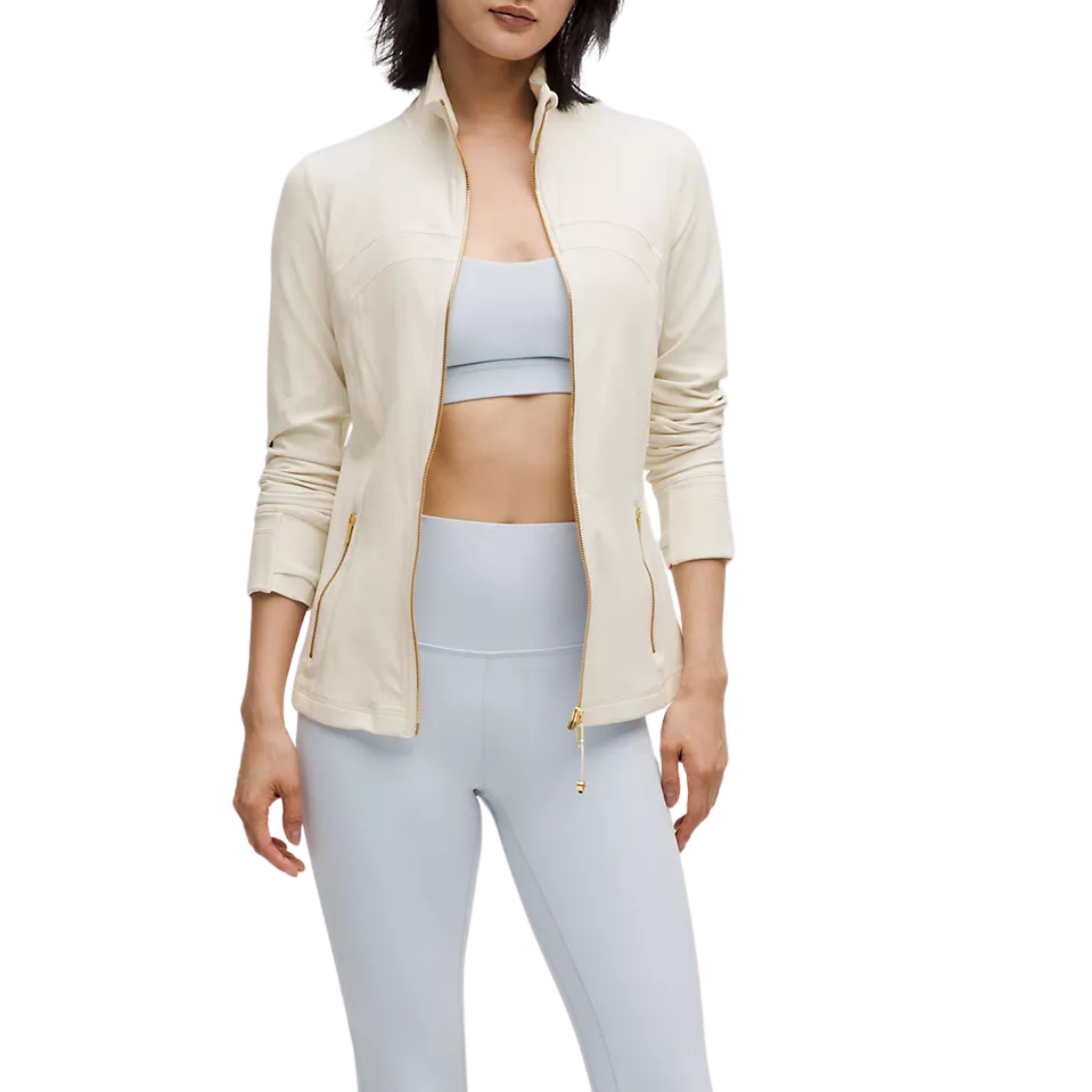 Lululemon Define Jacket - Light Ivory Gold