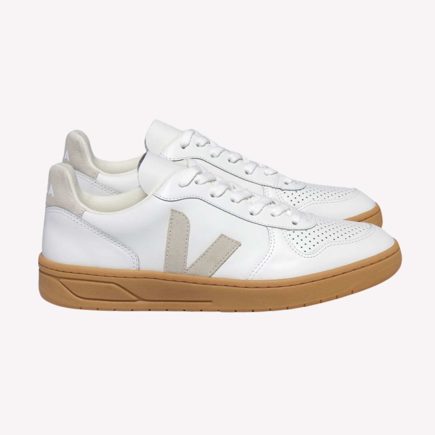 Veja Men V-10 - White Natural