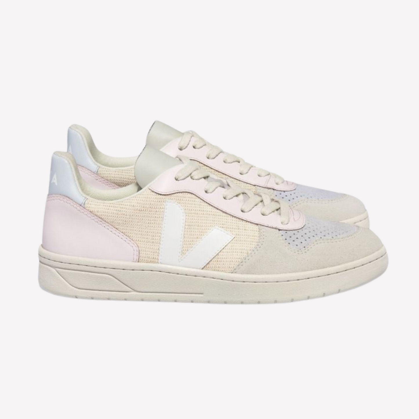 Veja Women V-10 - Jute White Multico