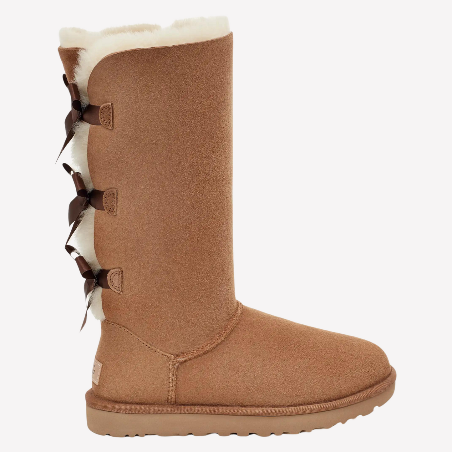 UGG Women Bailey Bow Tall II Boot - Chestnut