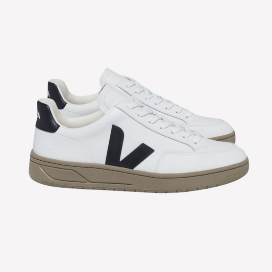 Veja Women V-12 - White Black Dune