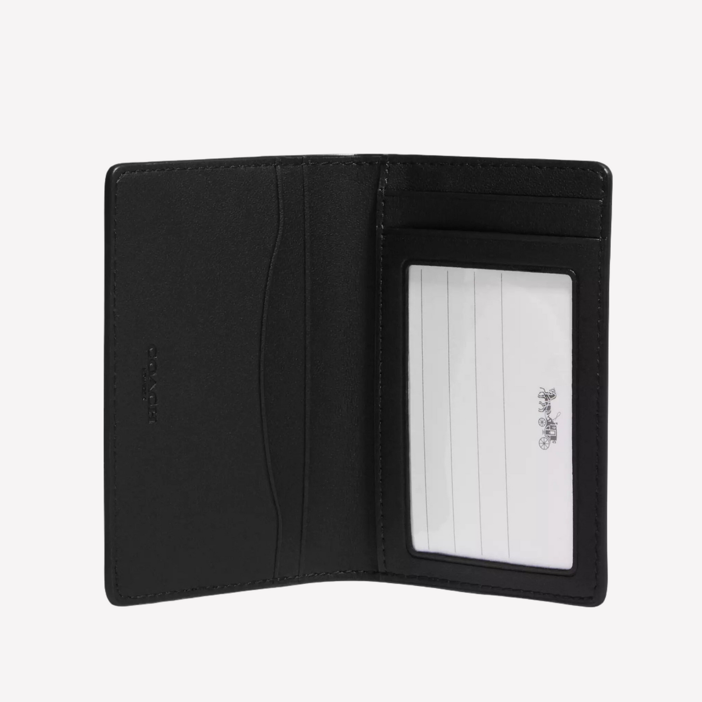 COACH Id Wallet in Canvas - Black