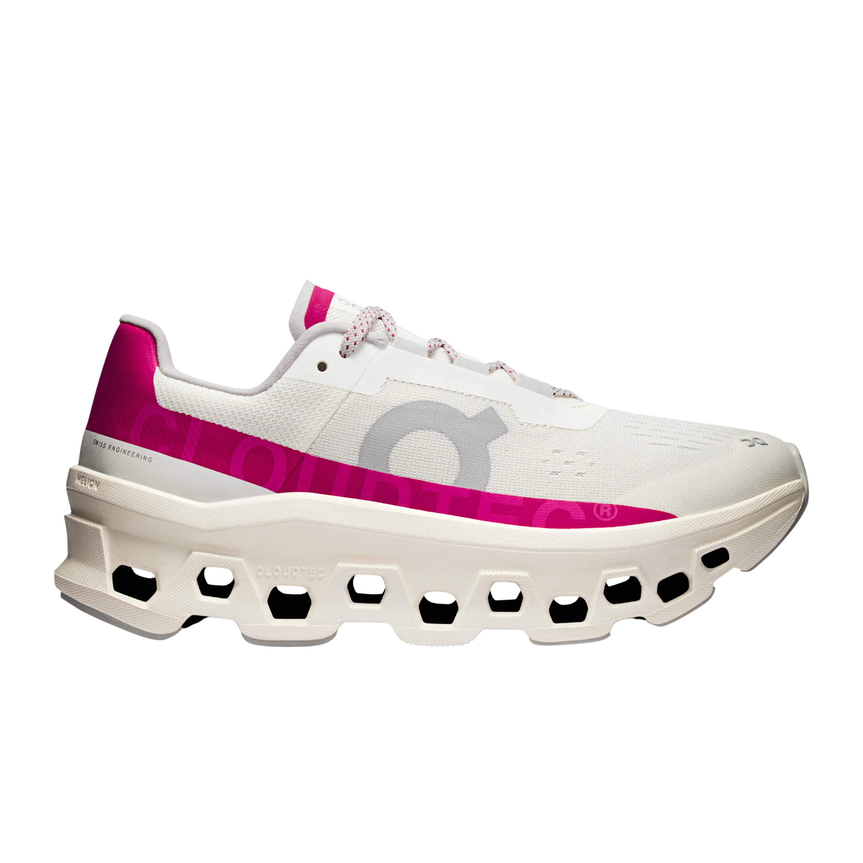 ON Women Cloudmonster - Ivory Grenadine