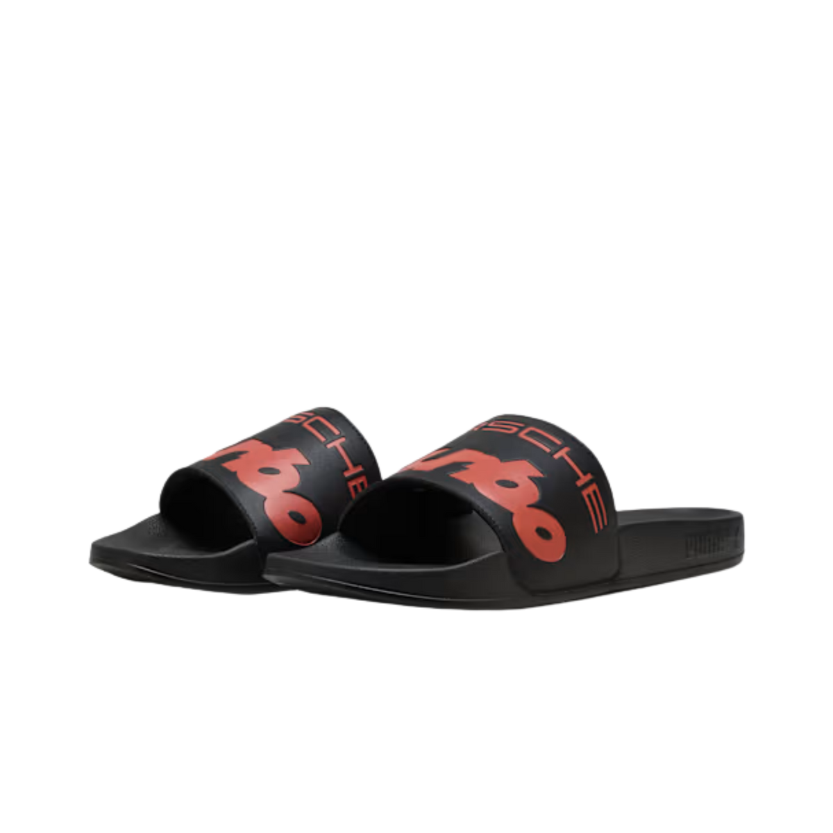 Puma Men Porsche Legacy Leadcat 2.0 Slides - Black Amarena