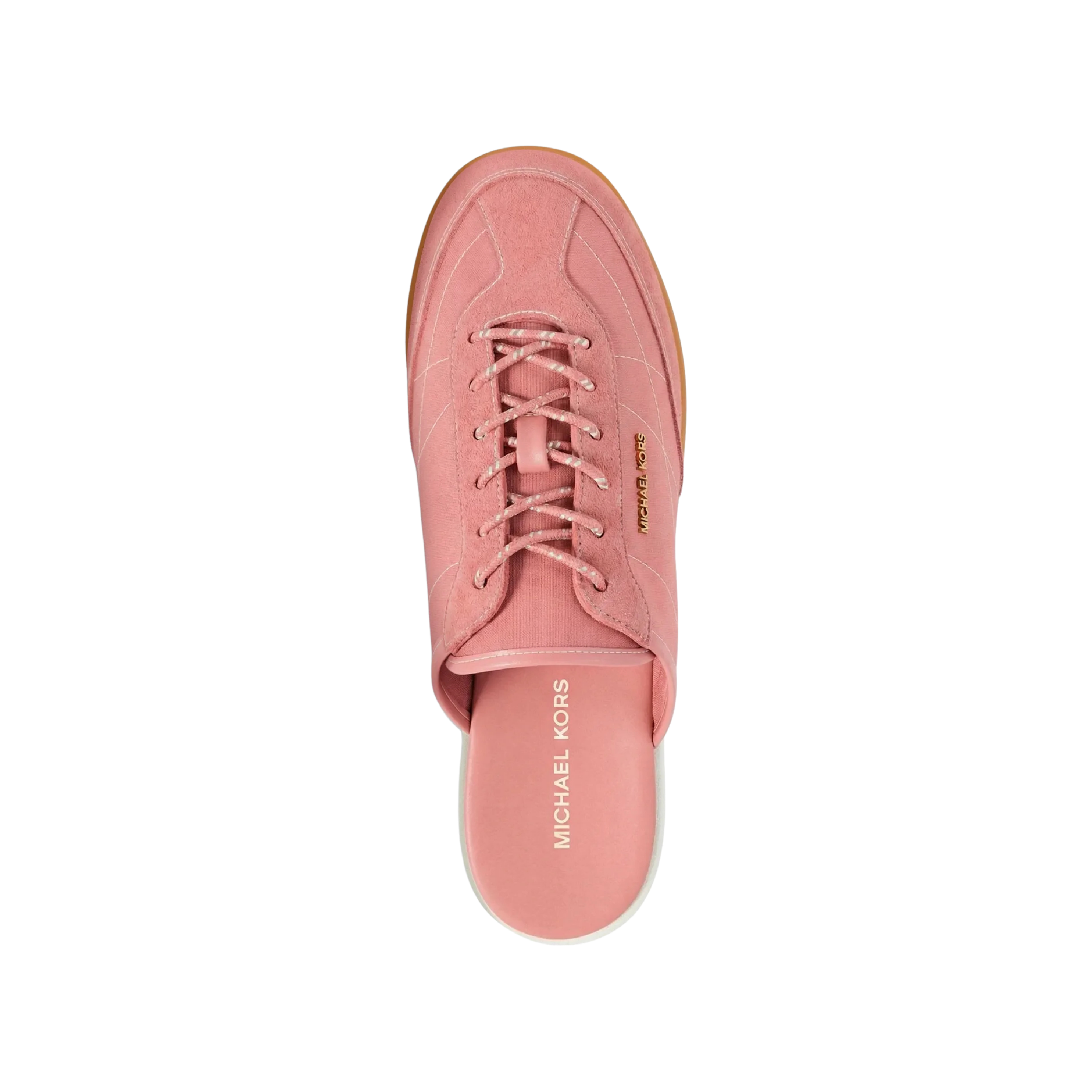 Michael Kors Women Nolan Nylon And Suede Mule Sneaker - Primrose