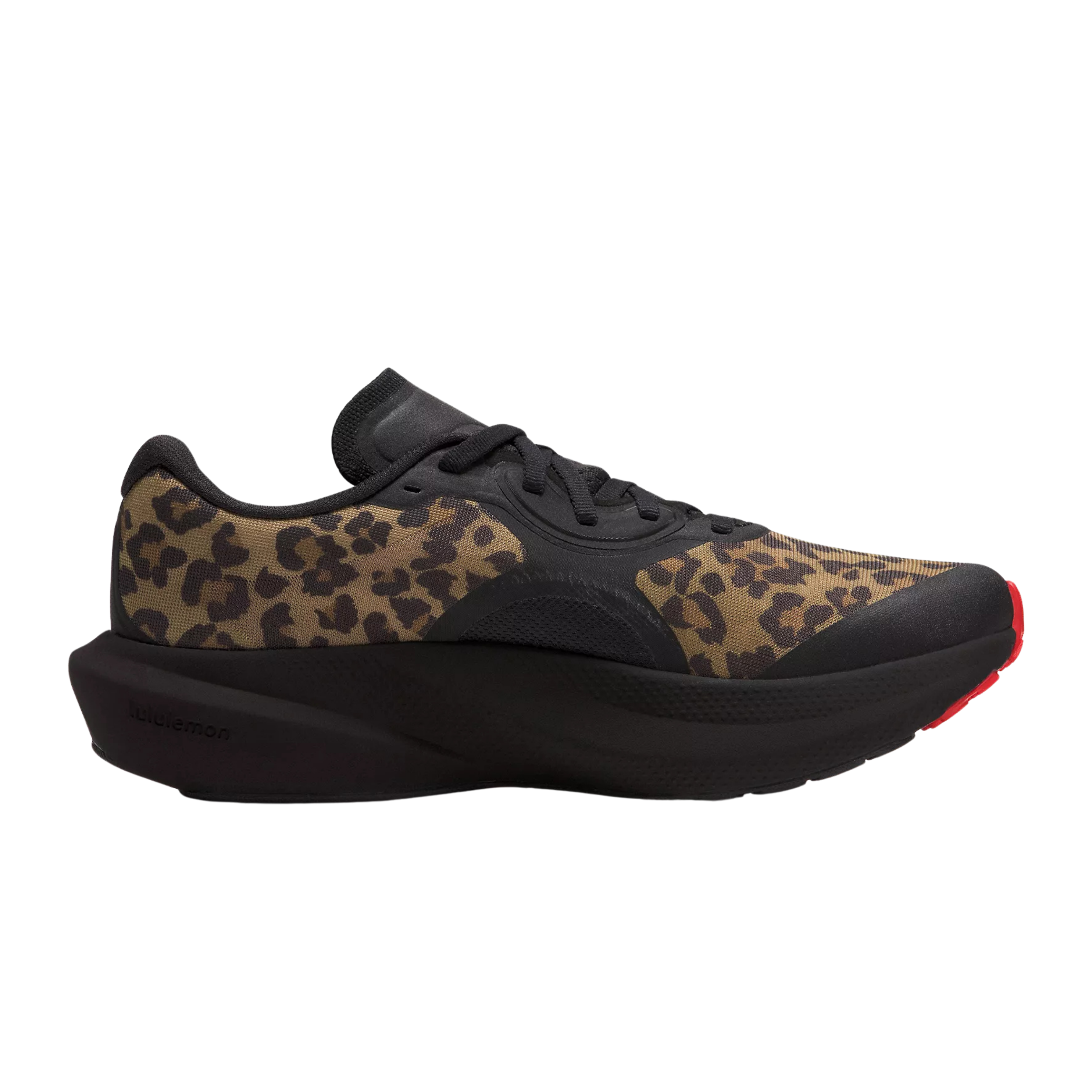 Lululemon Women Split Shift - True Leopard Multi Black